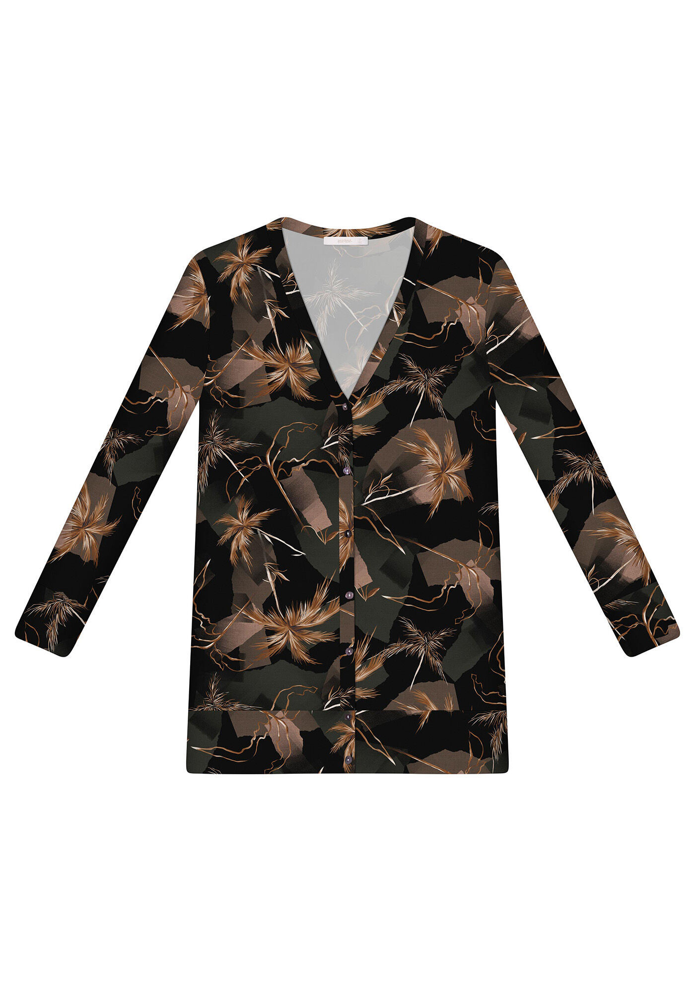 Cardigan Boyfriend Alongado, , large.