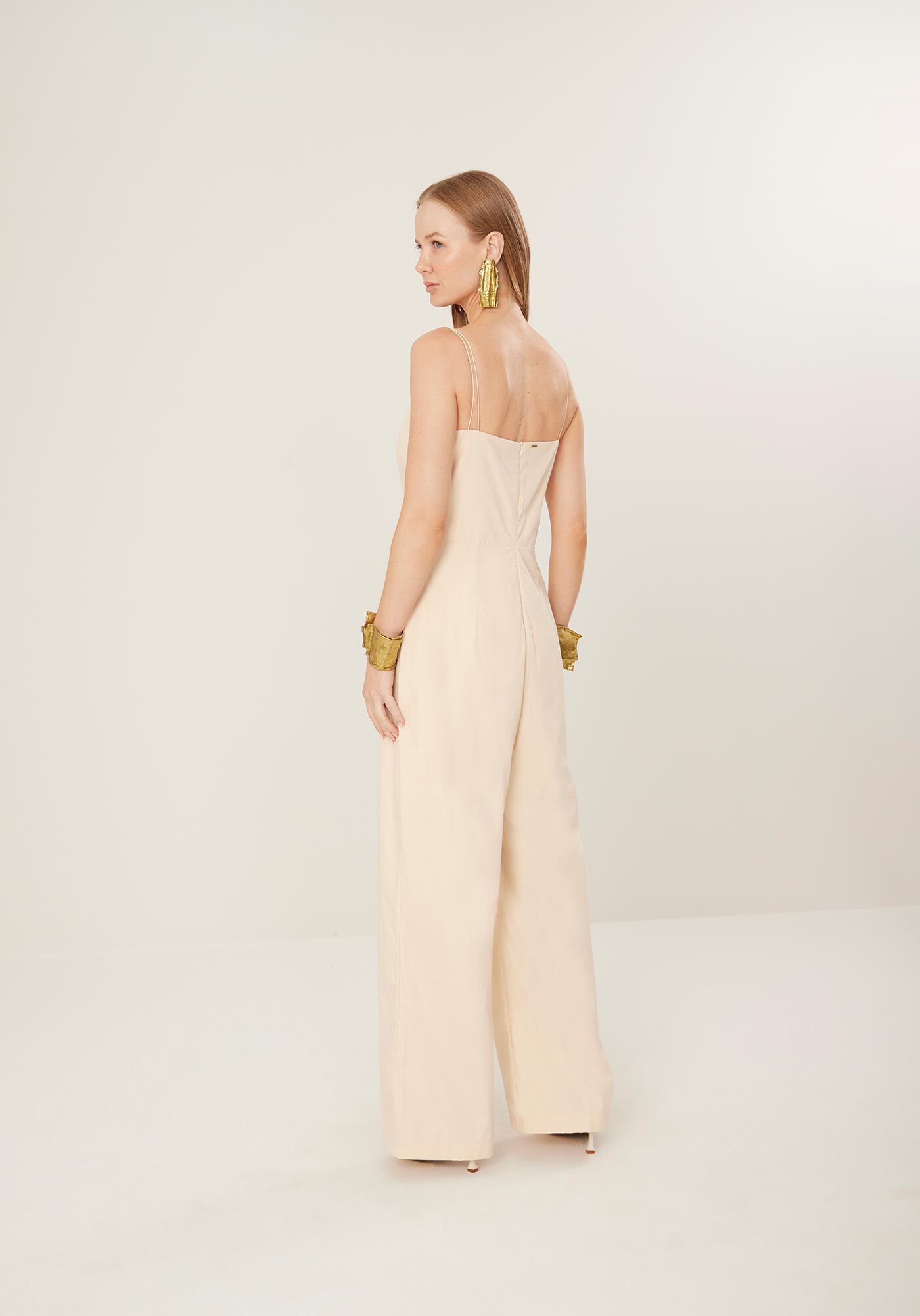 Macac&atilde;o Longo Alfaiataria em Cotton Sarjado com Al&ccedil;as, , large.