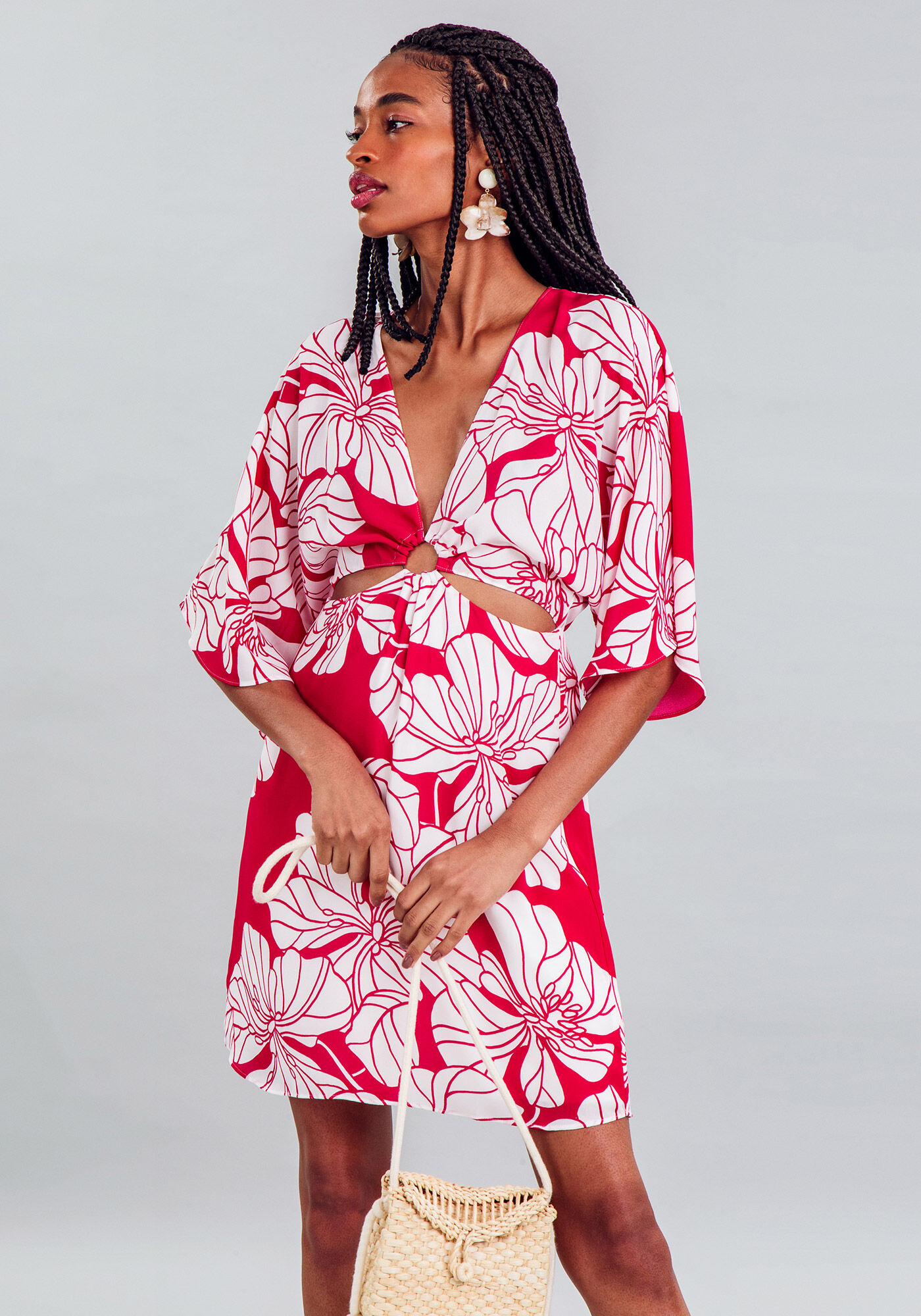 Vestido new arrivals chiffon curto