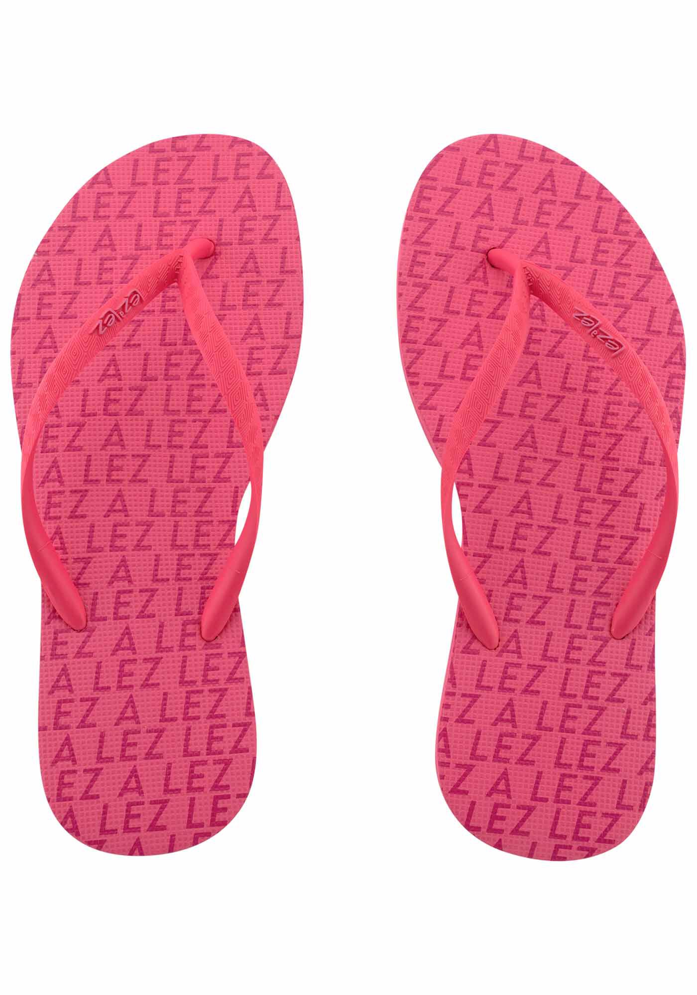 Chinelo de Borracha com Estampa Lez a Lez, , large.