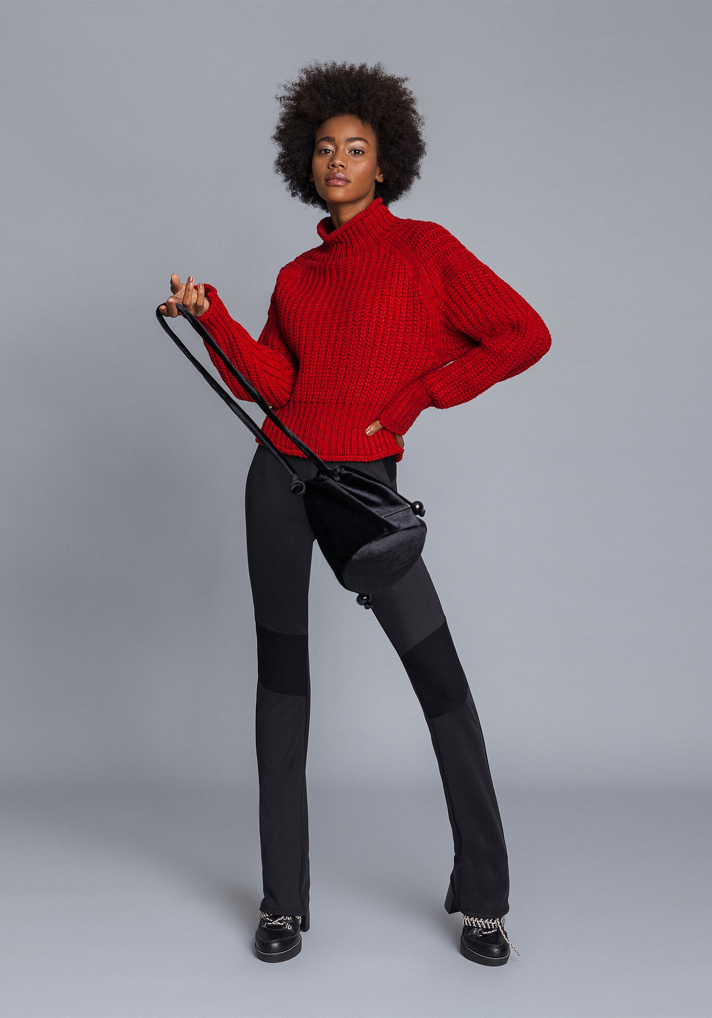 Blus&atilde;o Manga M&aacute;xi Tric&ocirc; Rosa Apricot, , large.