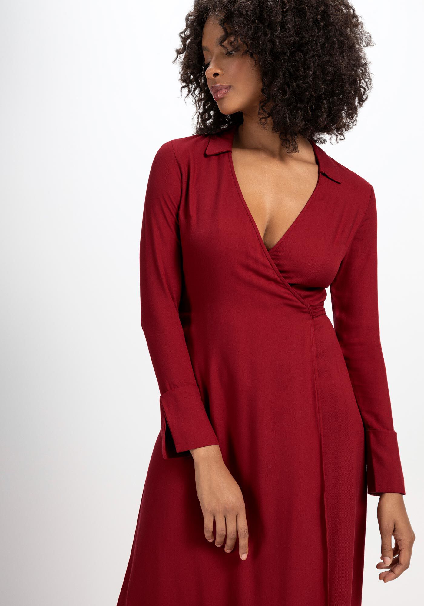 Vestidos de manga longa store