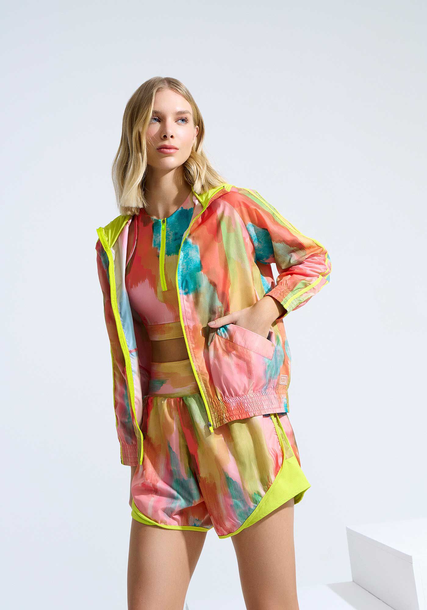 Jaqueta Corta Vento Estampada MOVE Repelente &agrave; &Aacute;gua, , large.