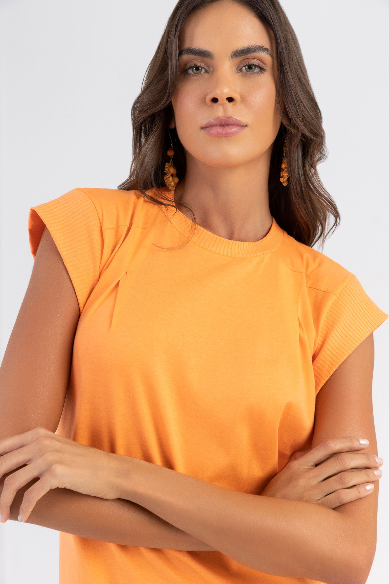 Vestido Midi Muscle Tee em Malha com Amarra&ccedil;&atilde;o, , large.