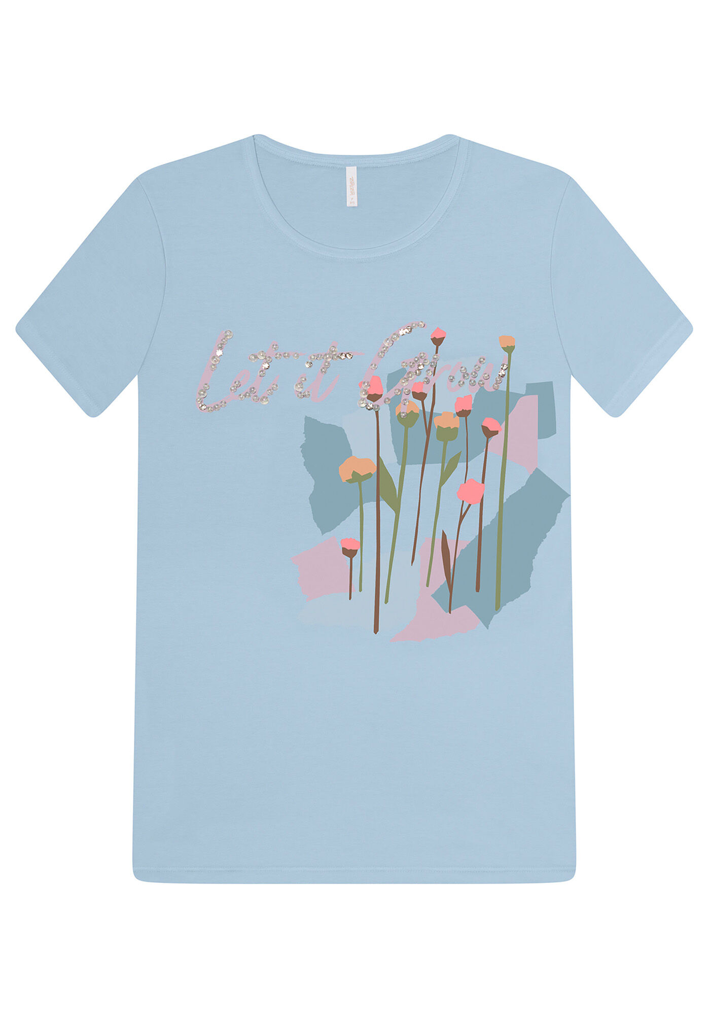 Blusa Meia Malha Forty Salmao Masu, , large.