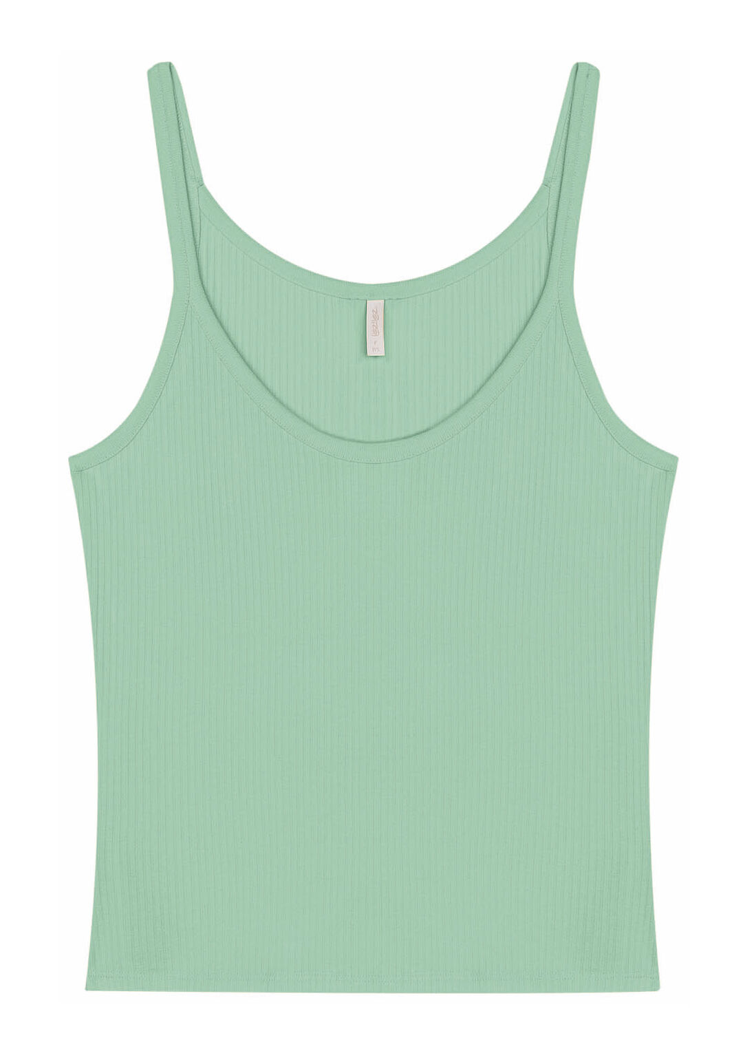 Blusa com Al&ccedil;as Canelada B&aacute;sica, , large.