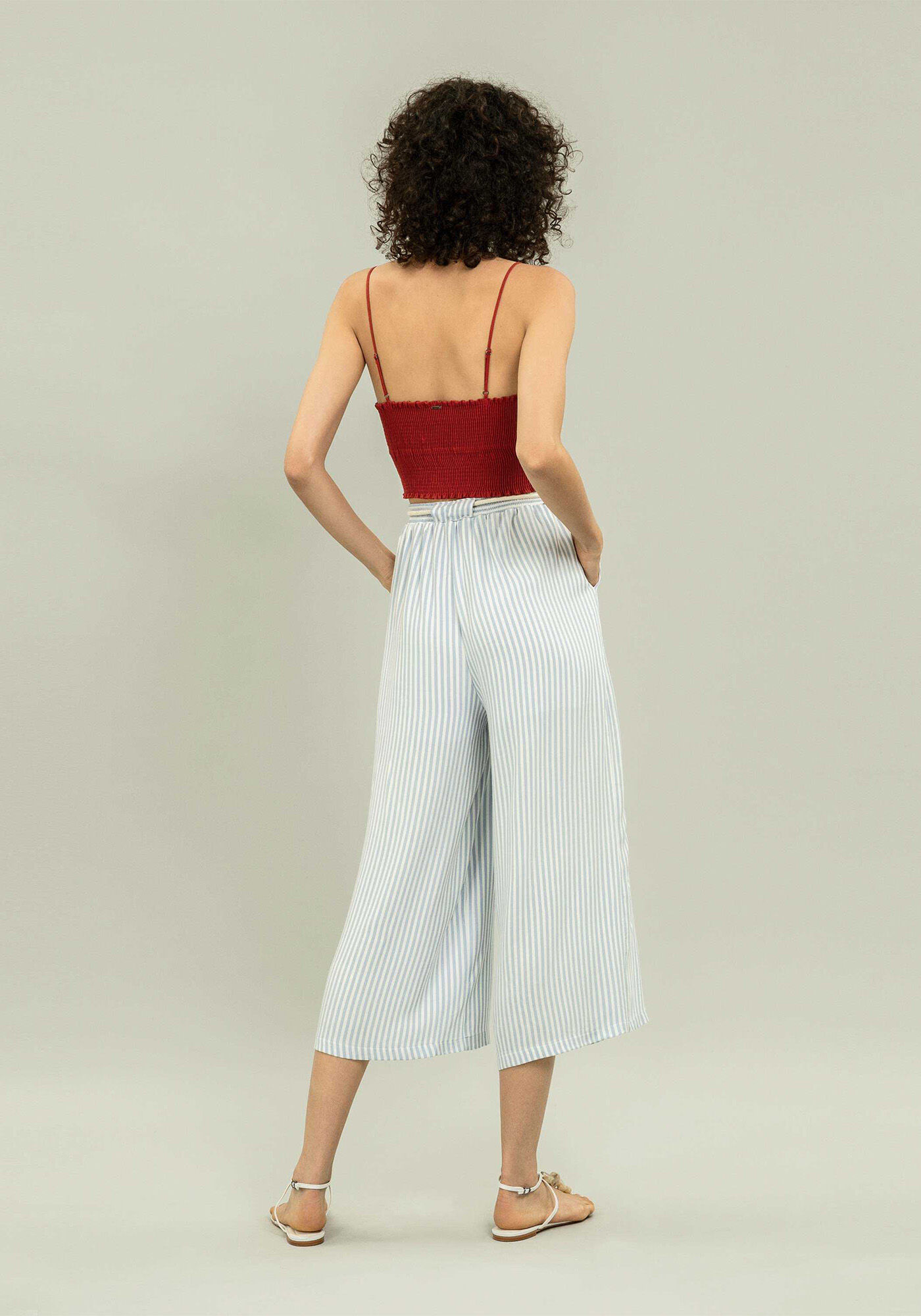 Cal&ccedil;a Pantacourt Cinto, , large.