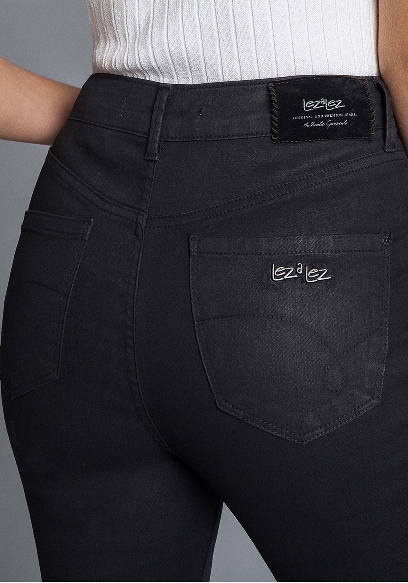 Cal&ccedil;a Jeans Skinny Bali Resinada, , large.