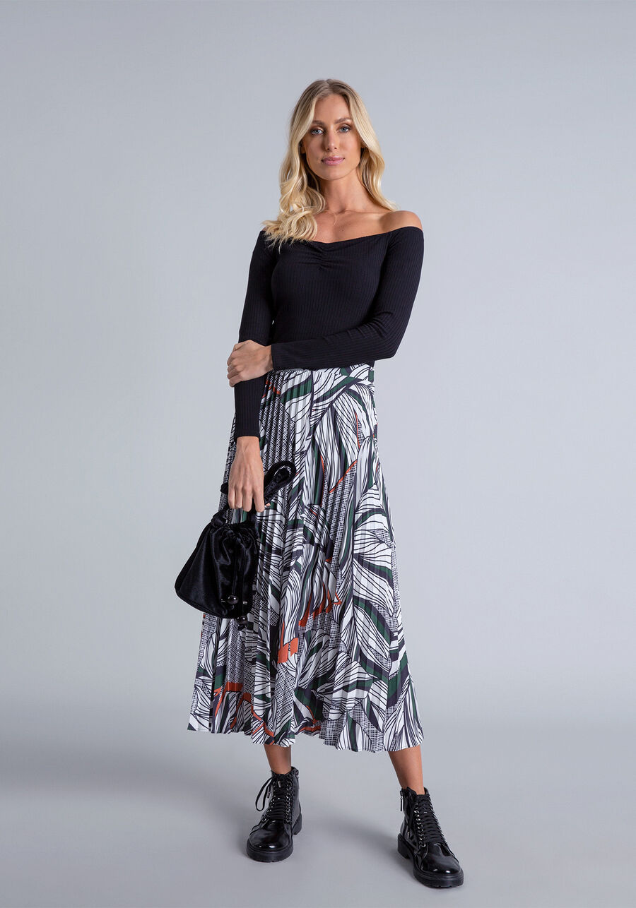 Blusa Manga Longa Ombro a Ombro, . Blusa Manga Longa Ombro a Ombro, , large.