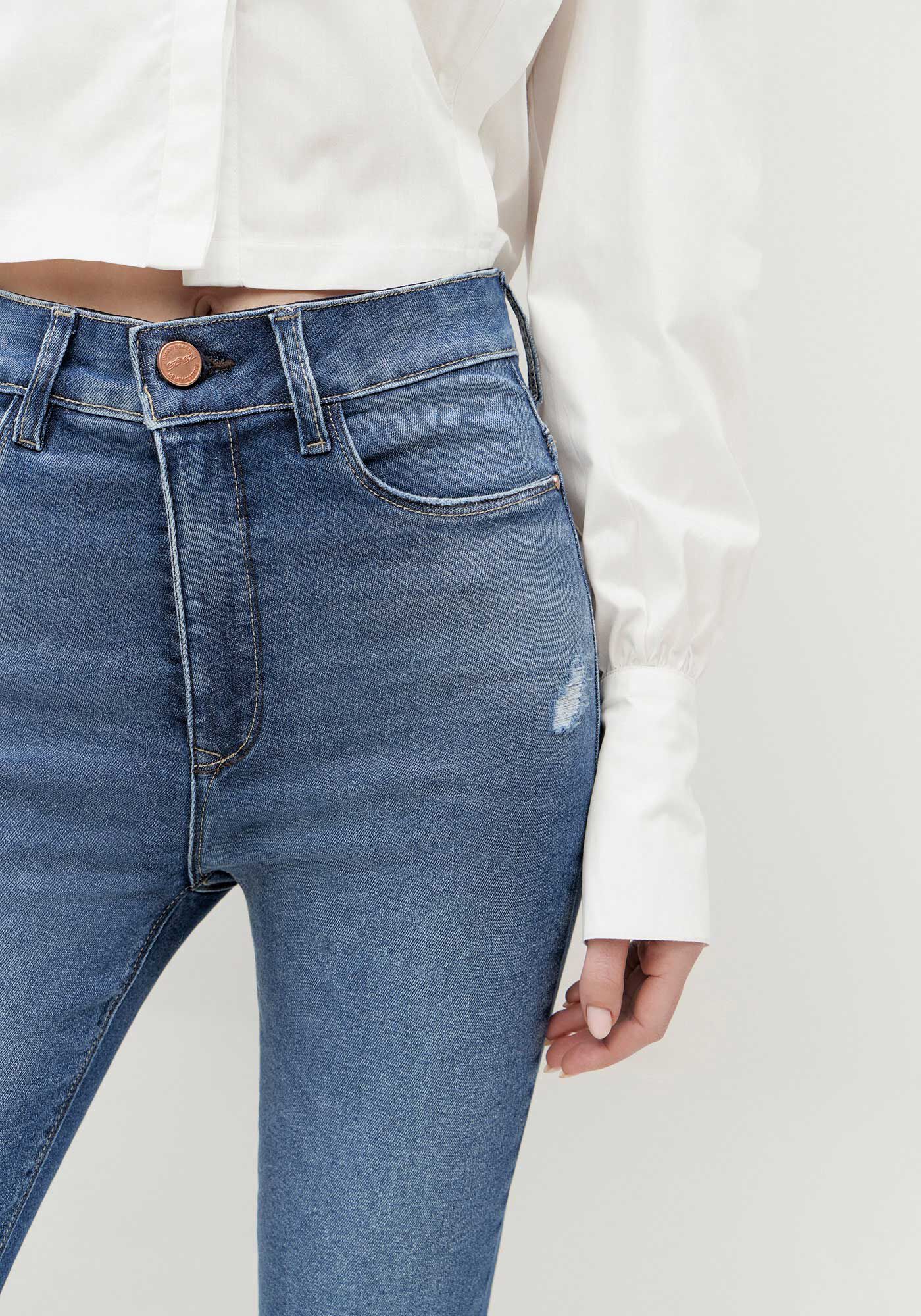 Cal&ccedil;a Jeans Skinny Estonada Shaping, , large.