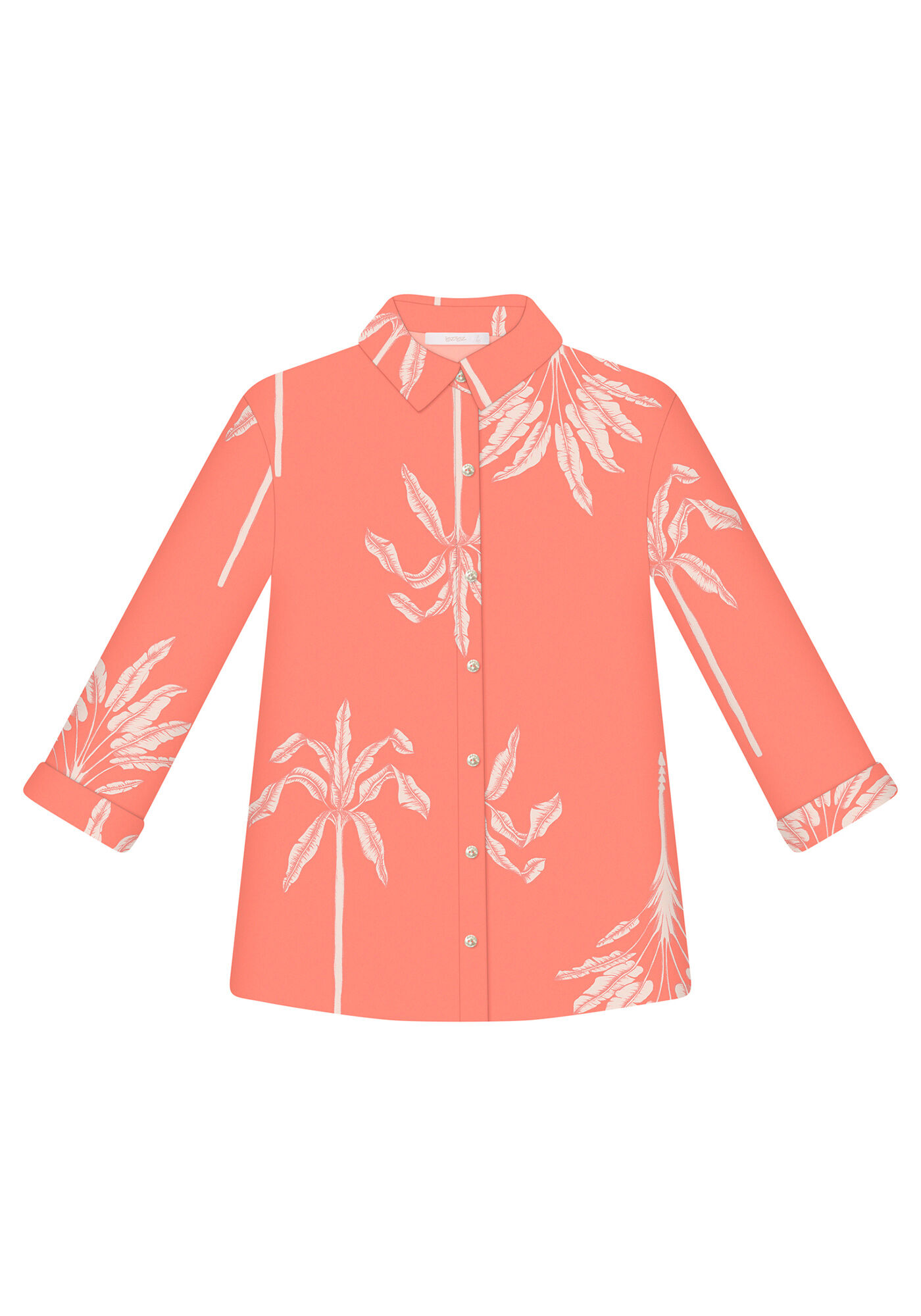 Camisa Manga 3/4 Estampa, , large.