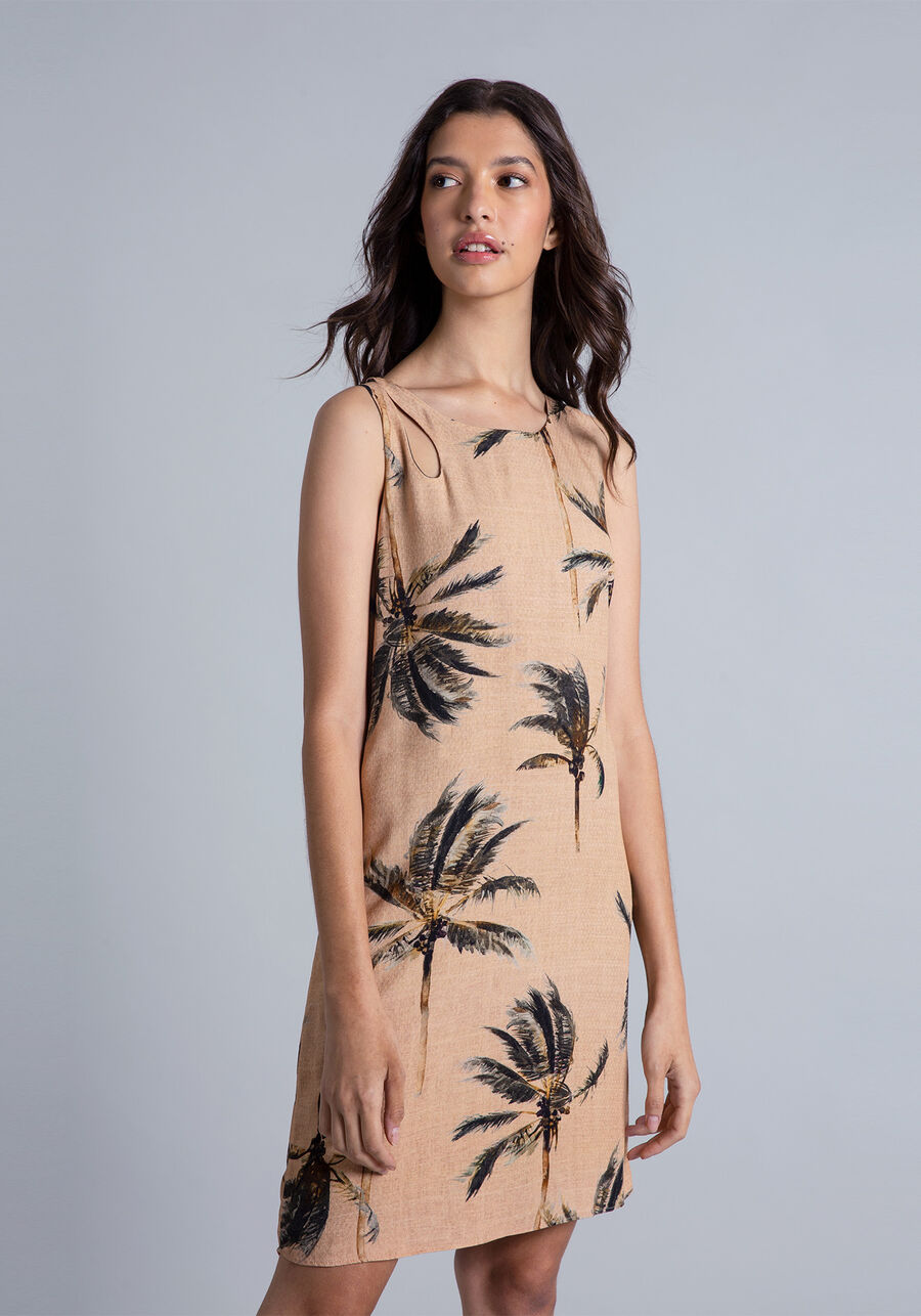 Vestido Recorte Gota Estampa Dream, . Vestido Recorte Gota Estampa Dream, , large.