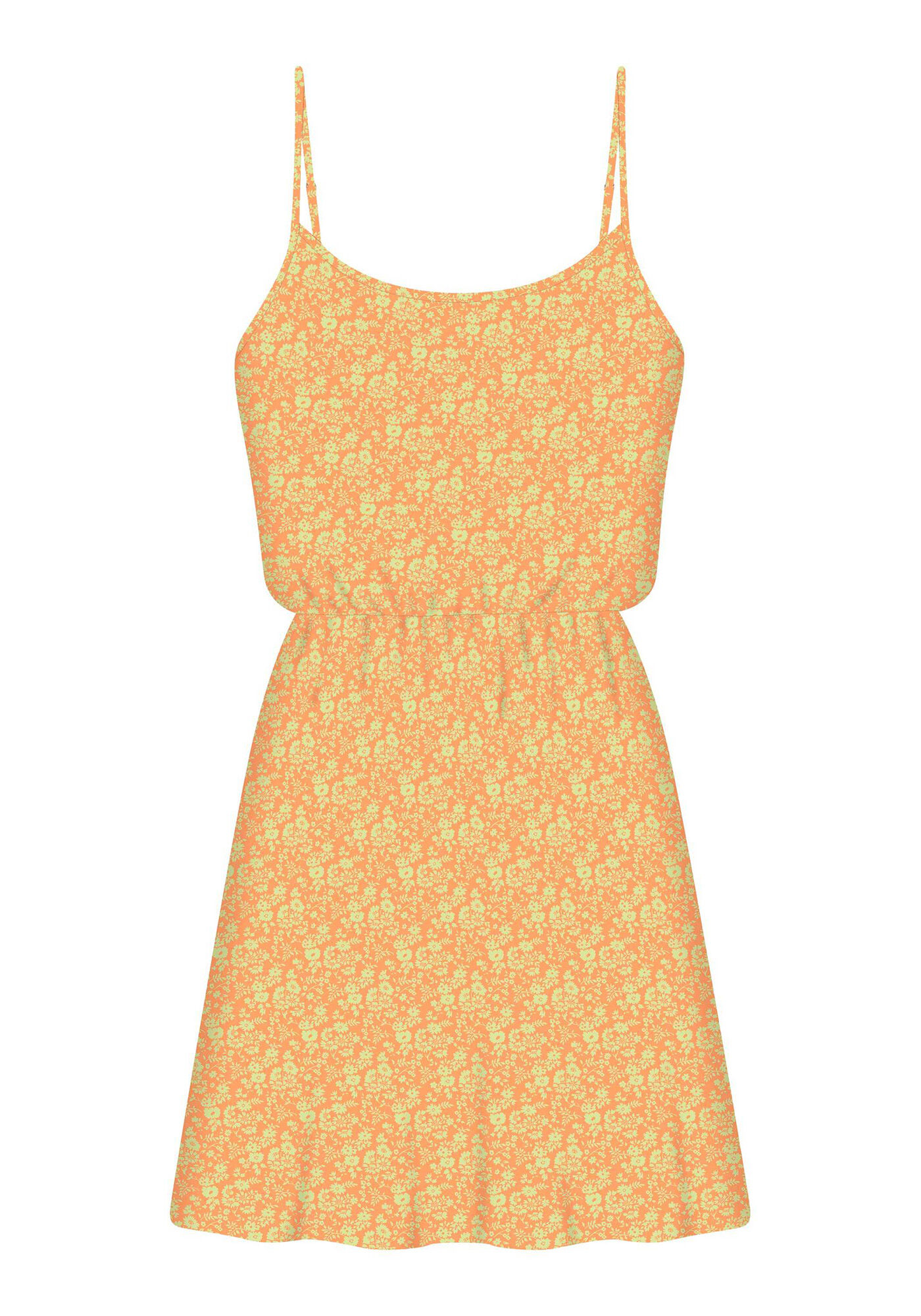 Vestido com Al&ccedil;as Estampa, , large.