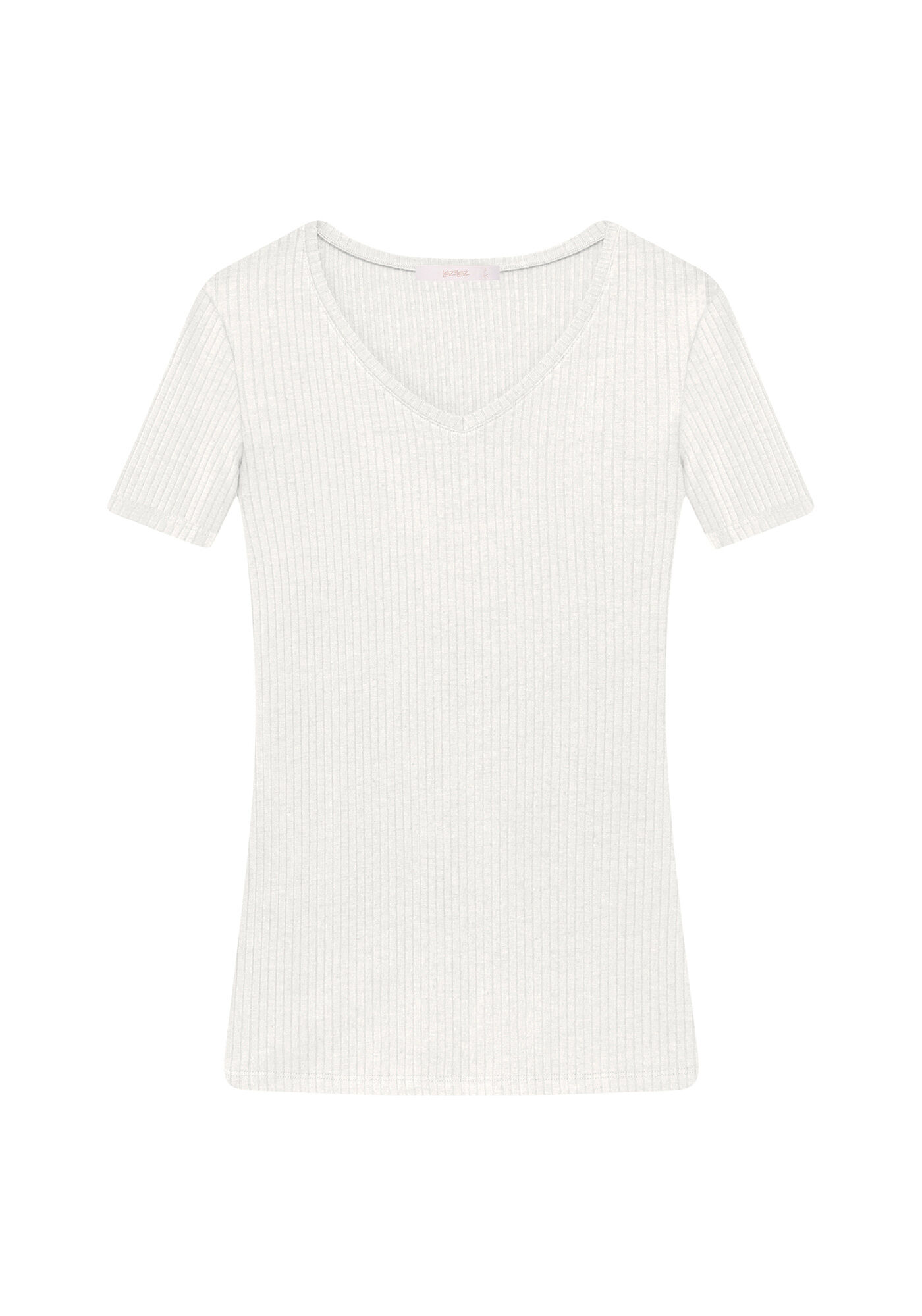 Blusa Manga Curta Decote V, , large.