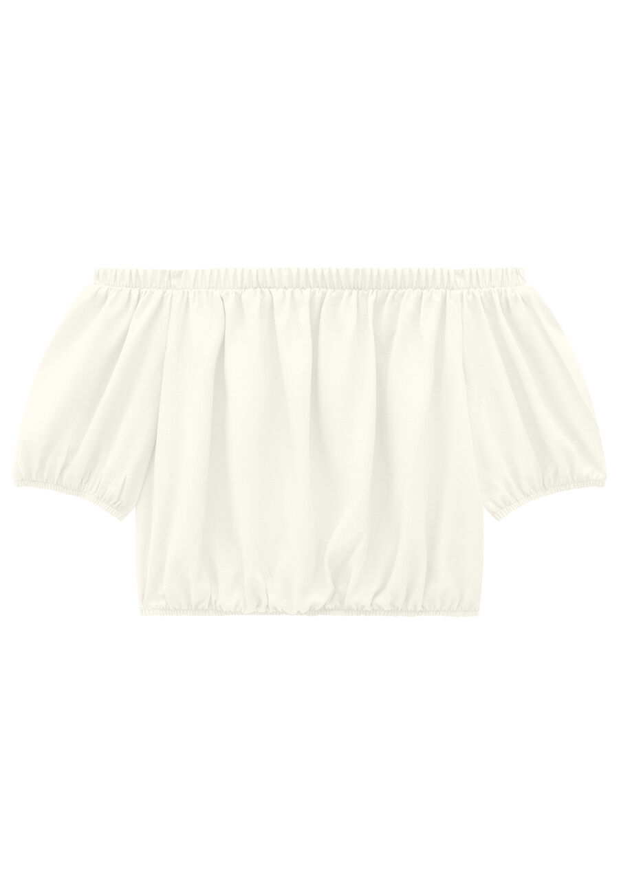 Blusa Cropped em Crepe Ombro a Ombro, . Blusa Cropped em Crepe Ombro a Ombro, , large.