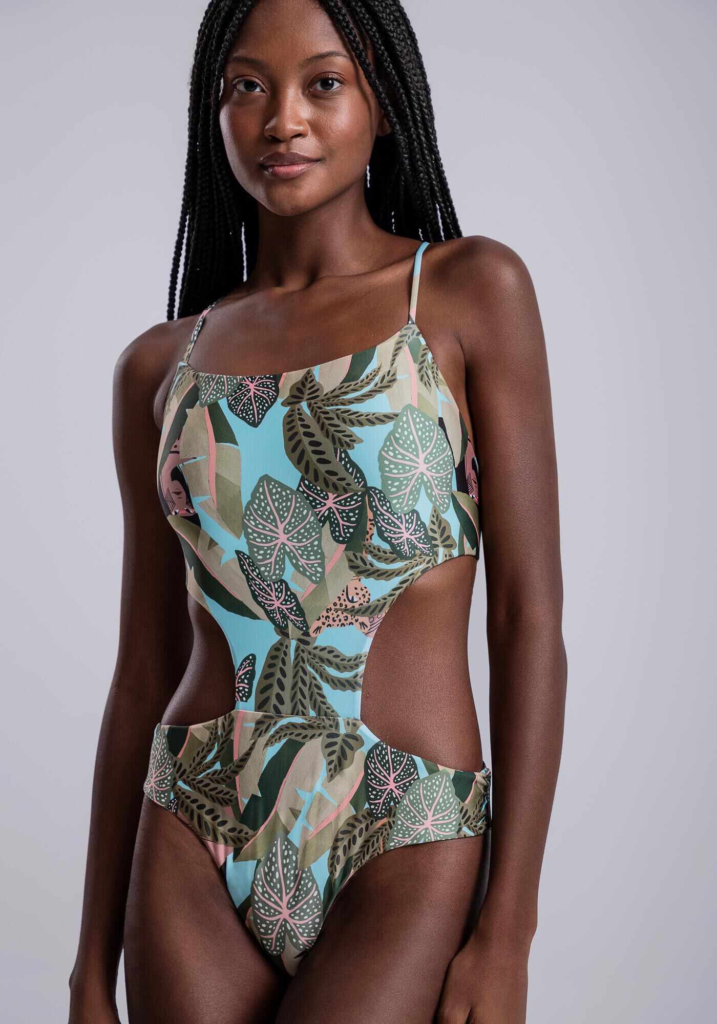 Mai&ocirc; Cut Out com Amarra&ccedil;&atilde;o, , large.