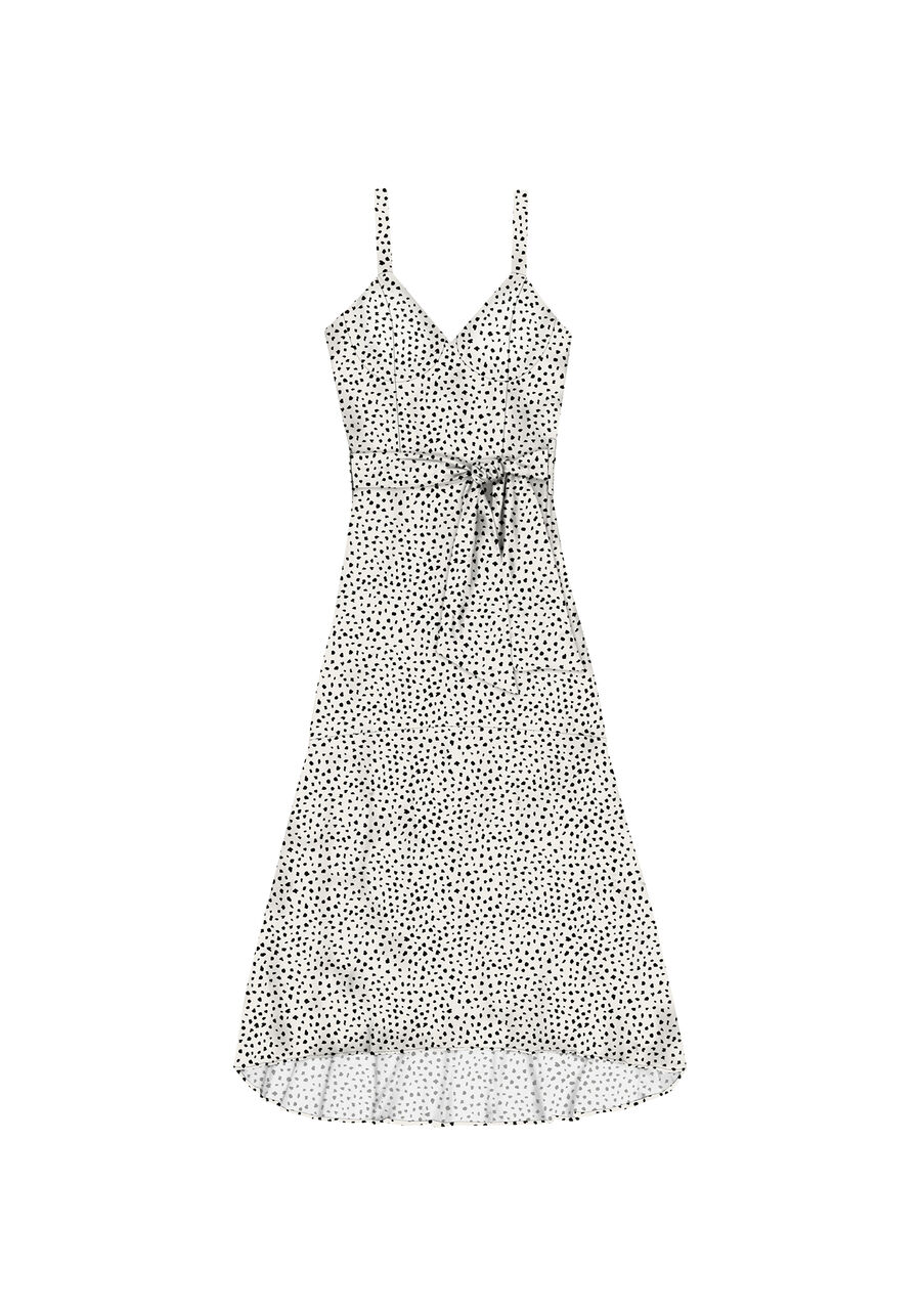 Vestido com Alças Midi Faixa Estampa, . Vestido com Alças Midi Faixa Estampa, , large.