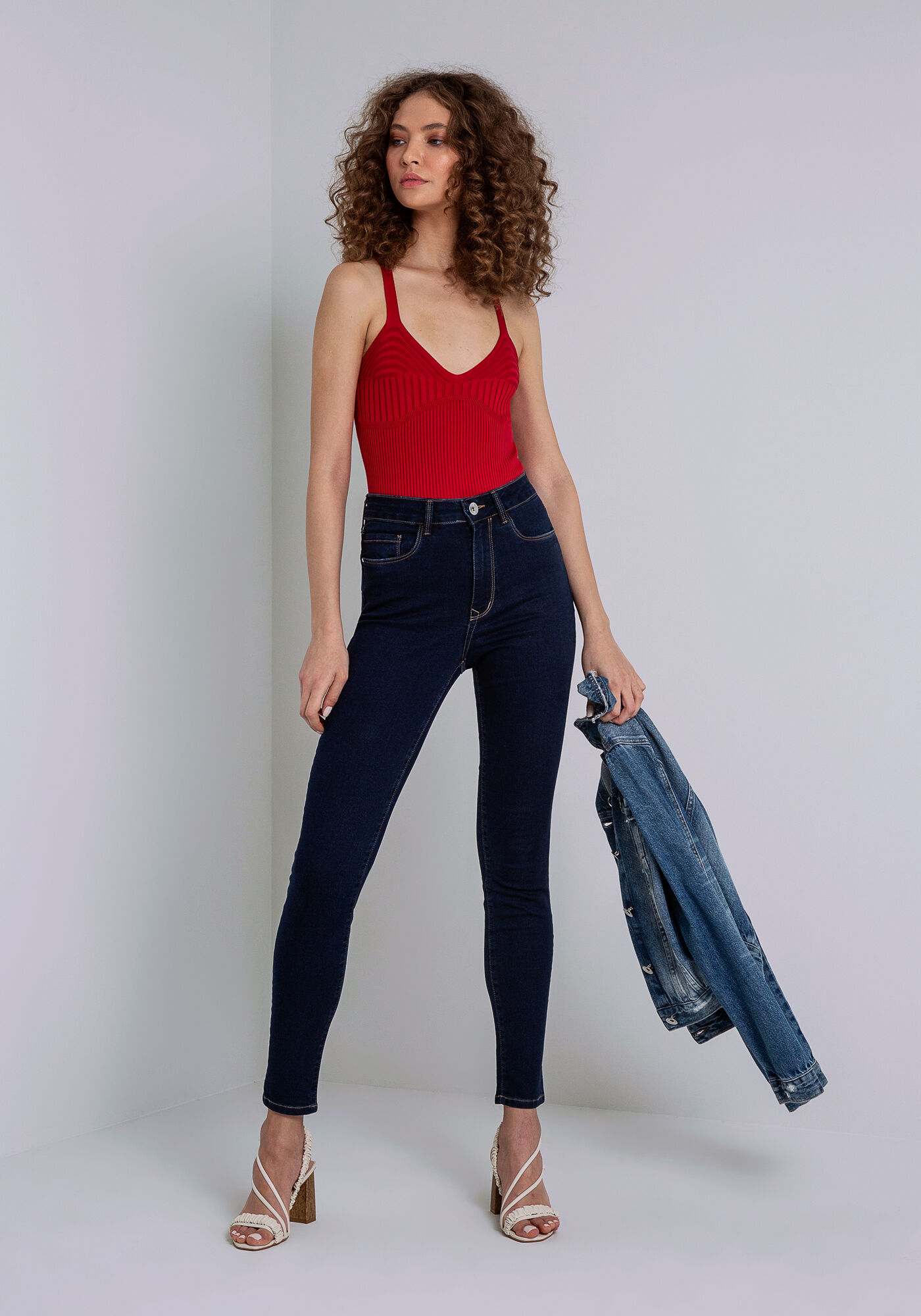 Cal&ccedil;a Jeans Skinny Cropped Aruba, JEANS, large.