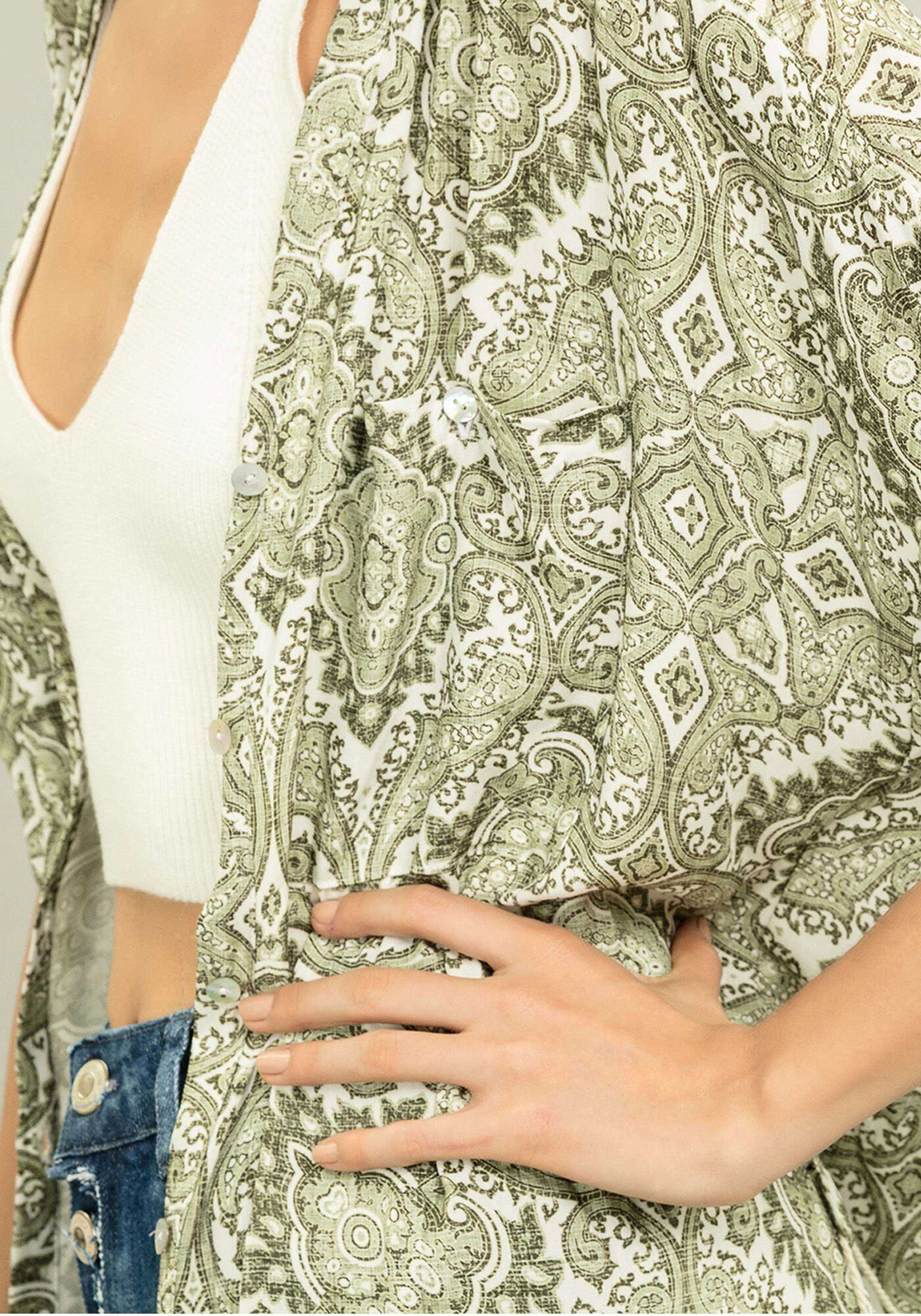 Vestido Chemise M&iacute;di, , large.