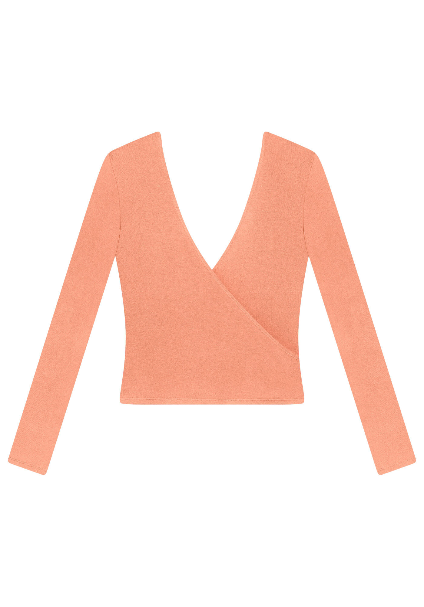 Blusa Manga LongaTranspassada, , large.