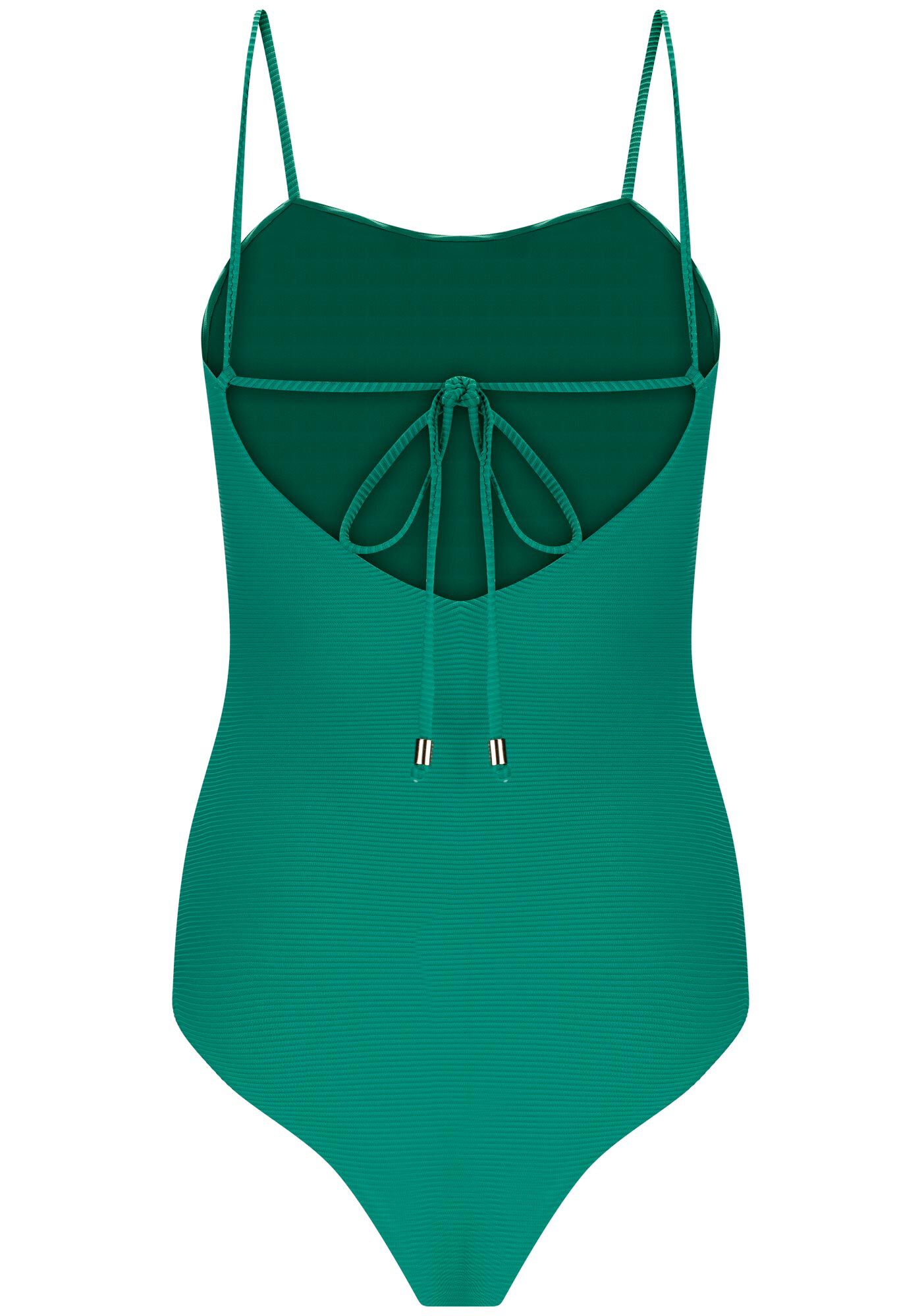 Mai&ocirc; Decote Reto Canelado com Amarra&ccedil;&atilde;o Costas, , large.