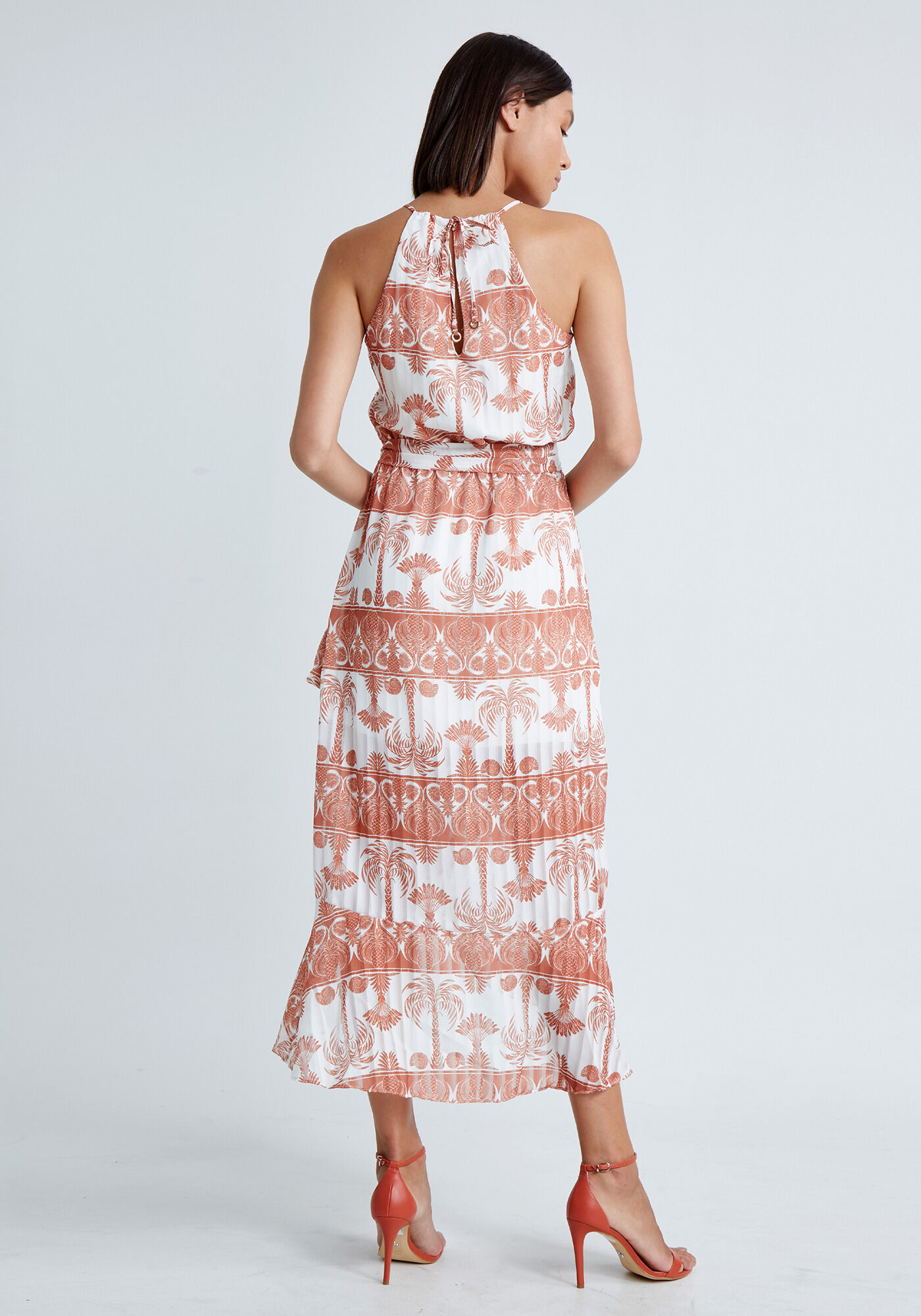 Vestido com Al&ccedil;as M&iacute;di Cinto, , large.