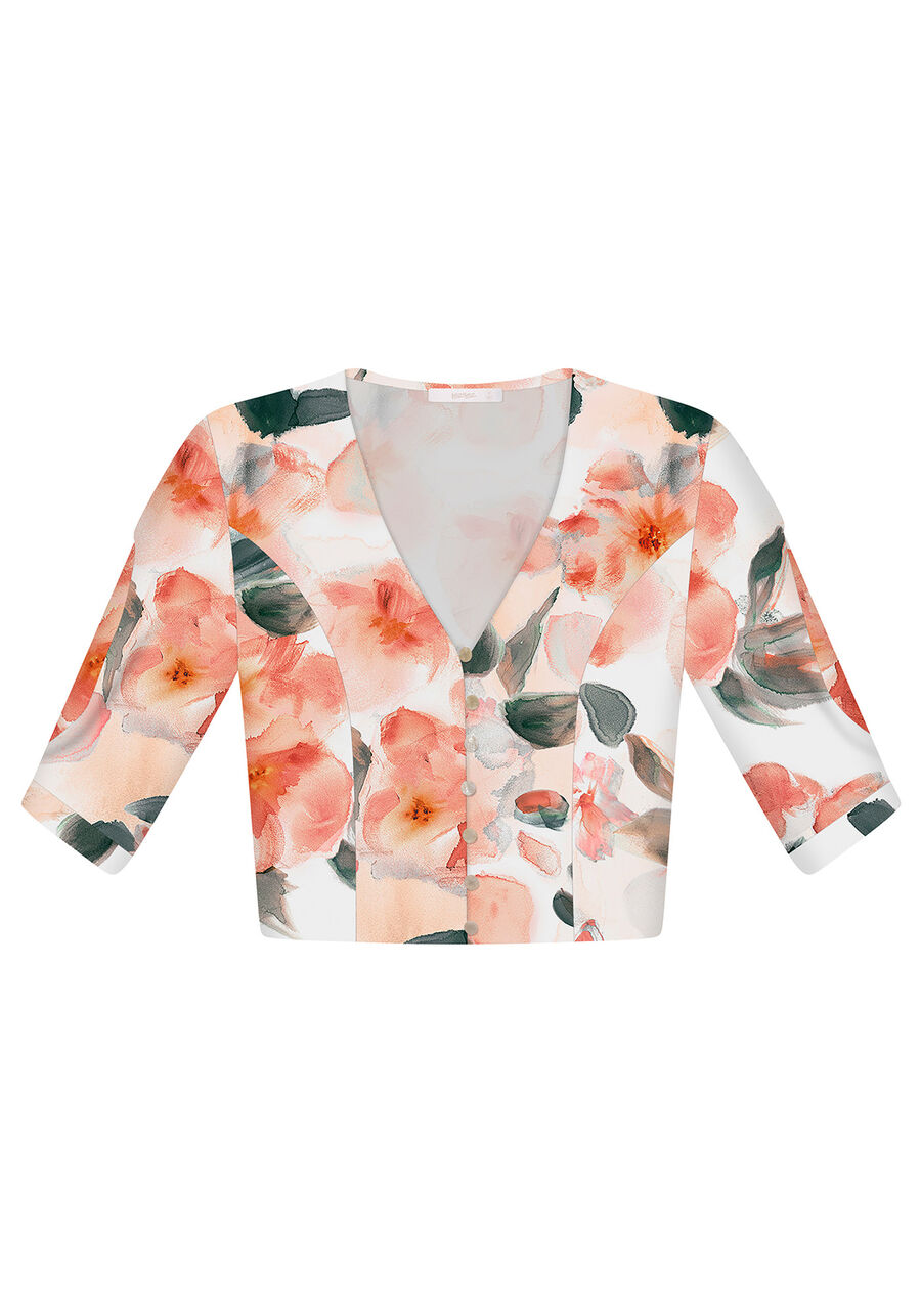Blusa Tecido Crepe Siena Cropped, . Blusa Tecido Crepe Siena Cropped, , large.