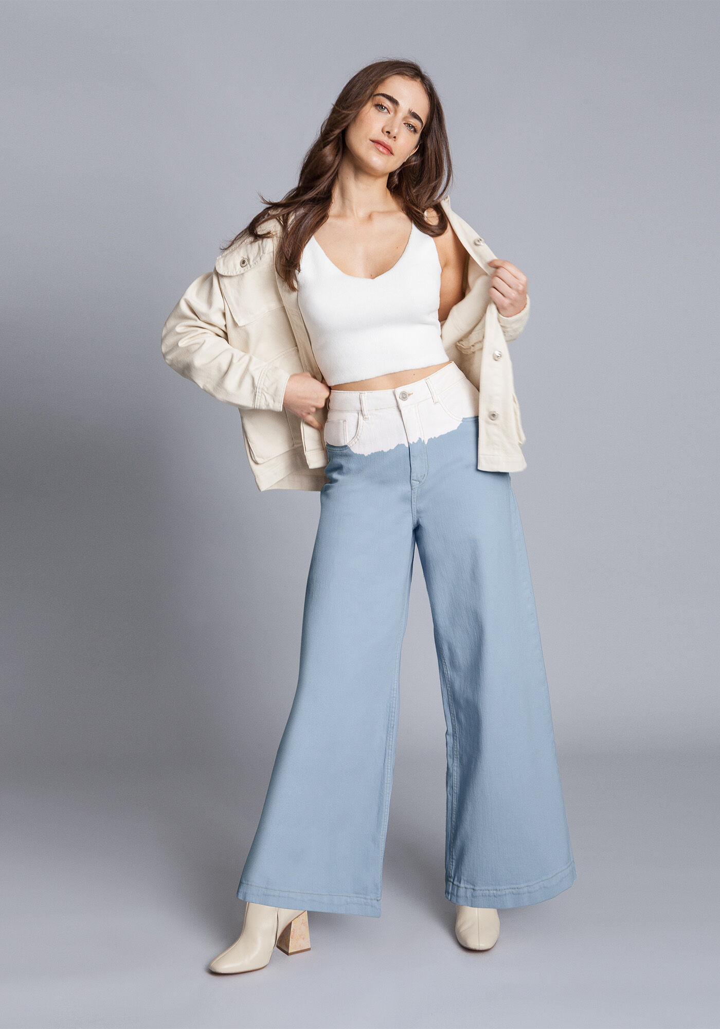 Cal&ccedil;a Wide Leg Tingimento, , large.