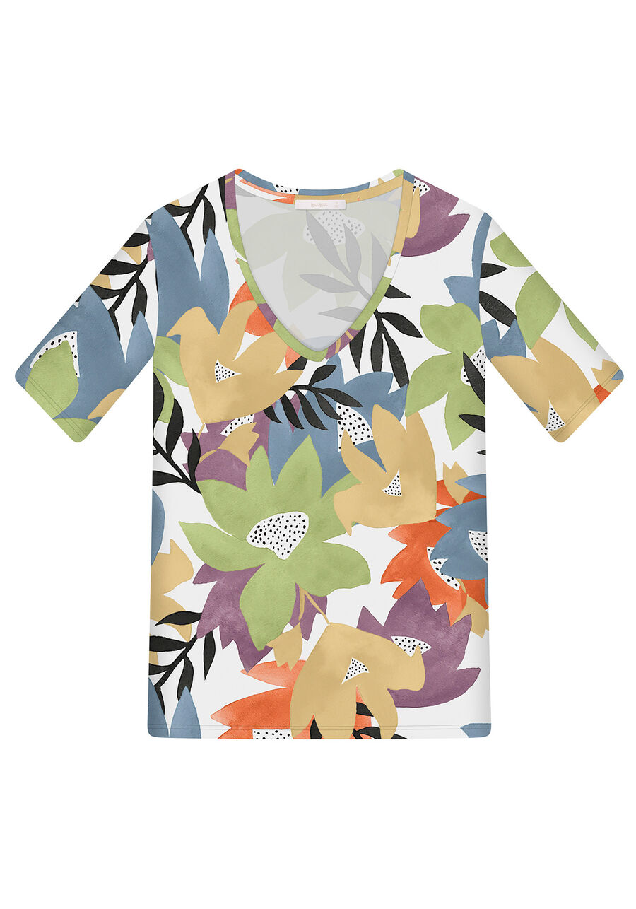 Blusa Malha MVS Thirty Plus Folhas, . Blusa Malha MVS Thirty Plus Folhas, , large.
