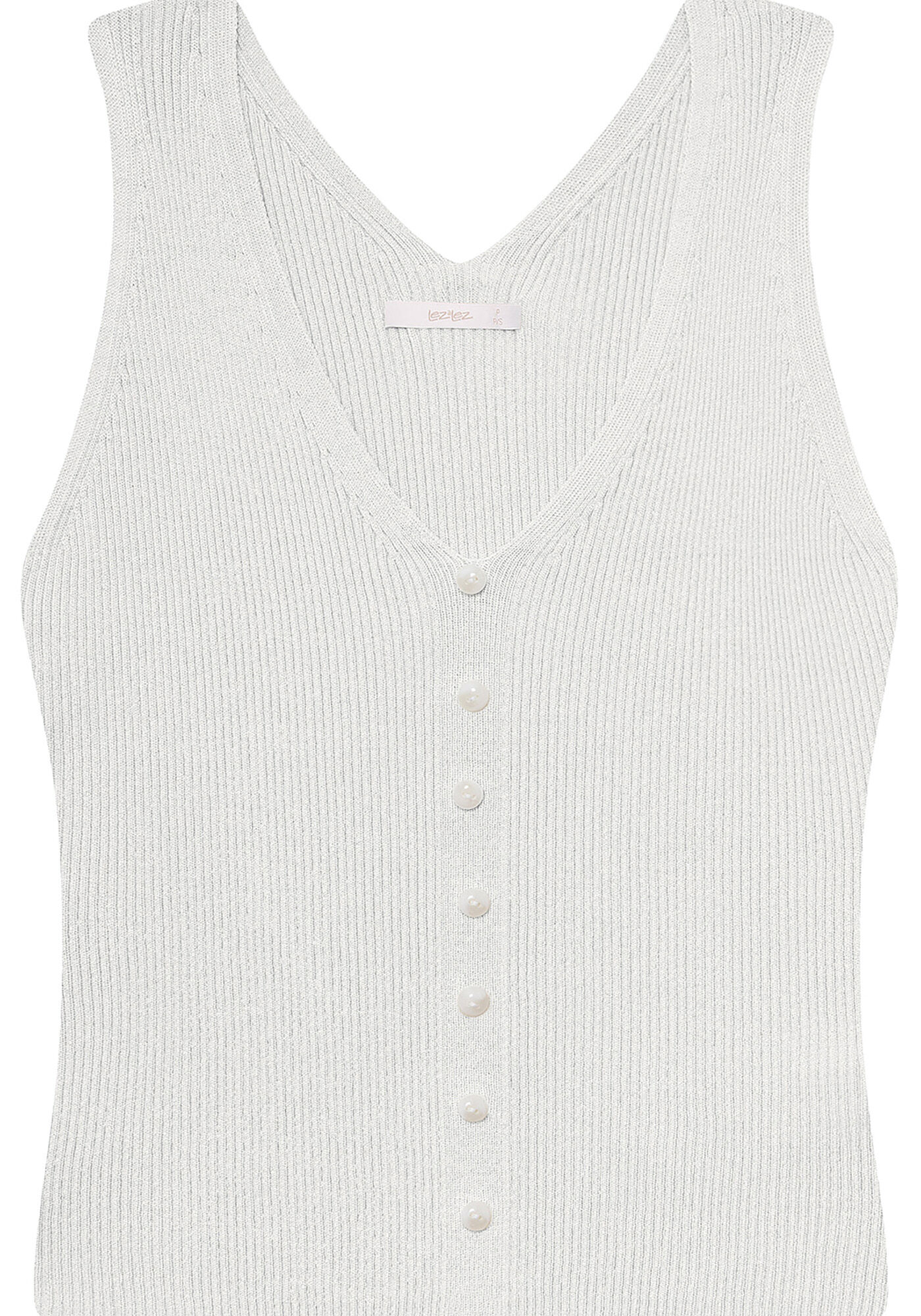 Blusa Tric&ocirc; Decote V, , large.