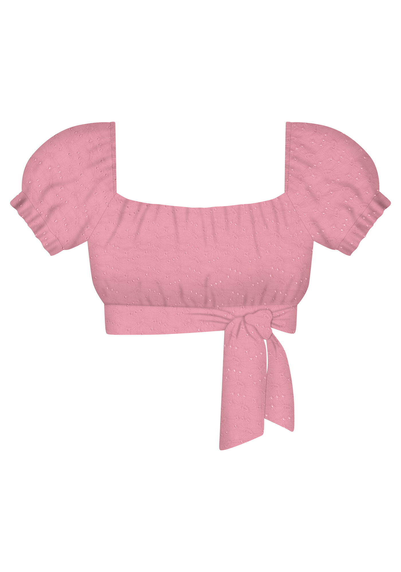 Blusa Cropped Amarra&ccedil;&atilde;o Laise, , large.