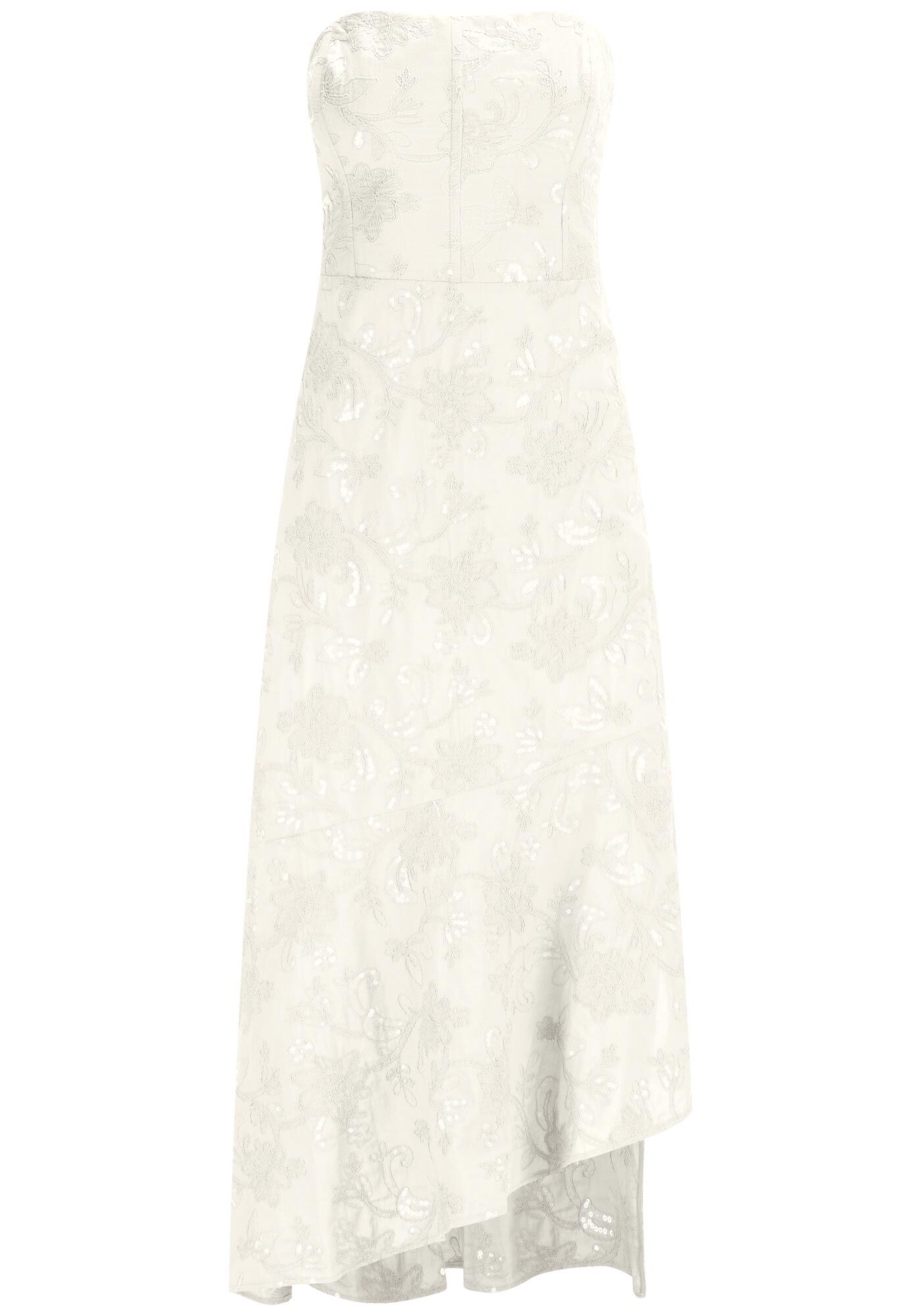 Vestido Midi Tomara que Caia com Bordado Paet&ecirc;s, , large.