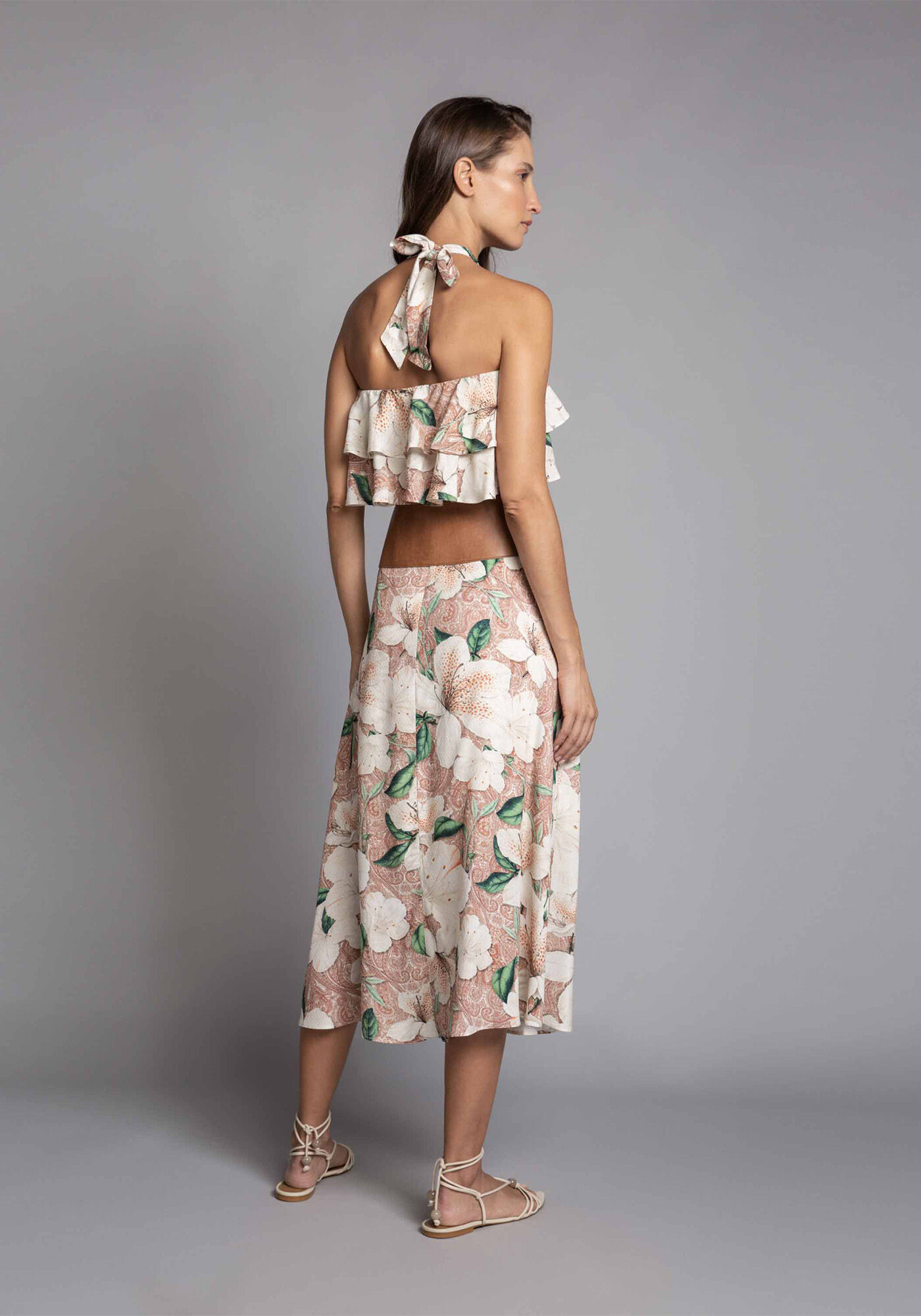 Blusa Cropped Babados, , large.