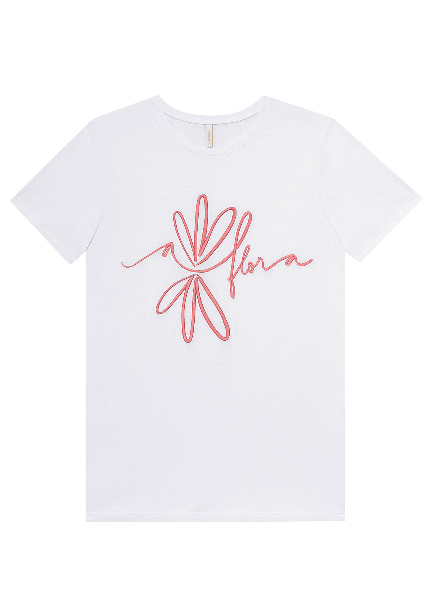 Blusa Meia Malha Forty Rosa Persefone, , large.