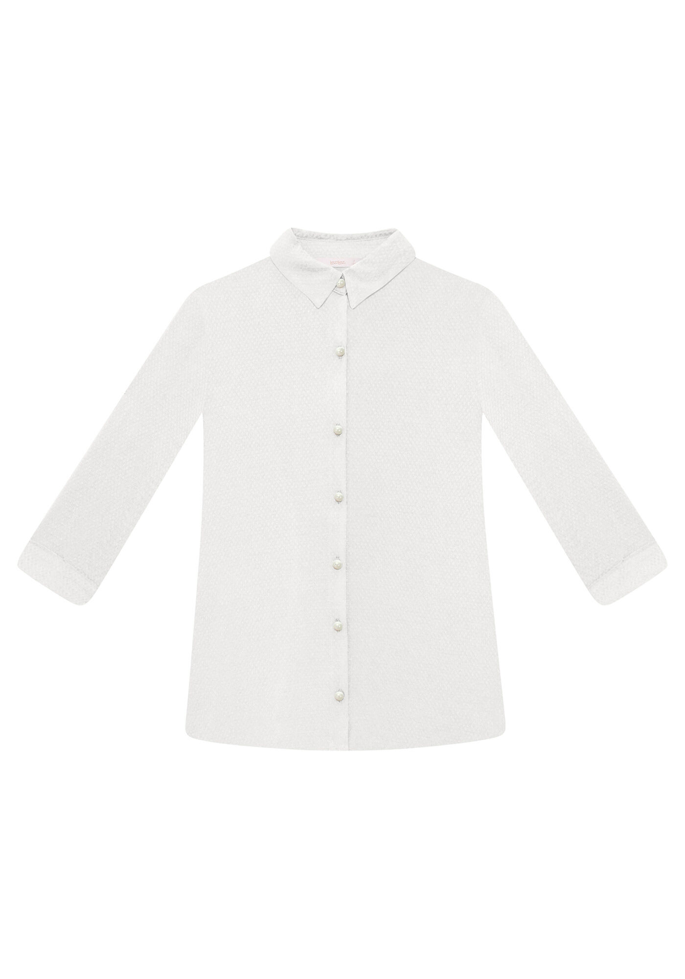 Camisa Cl&aacute;ssica em tecido, , large.