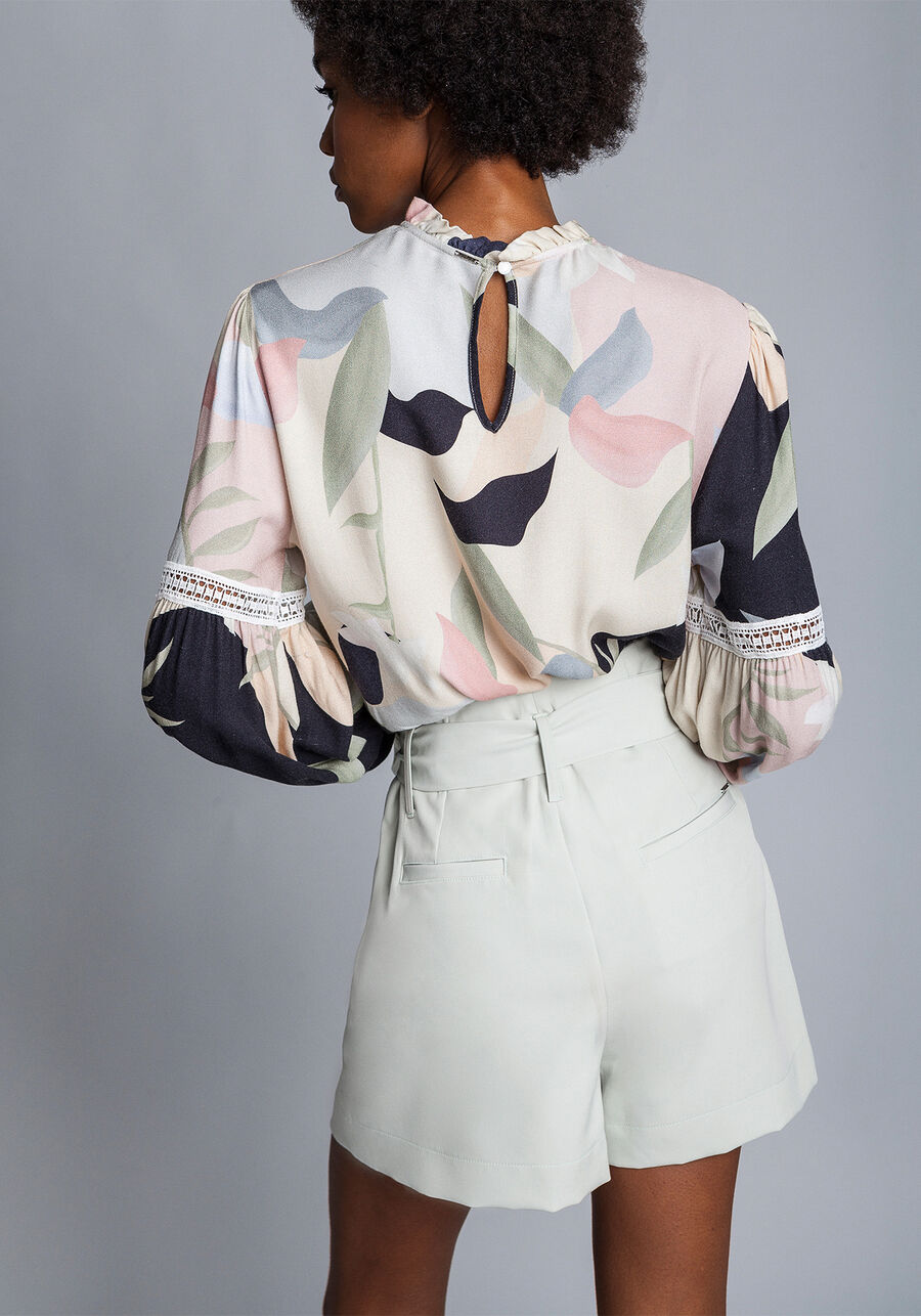 Shorts Cintura Alta Cinto, . Shorts Cintura Alta Cinto, , large.