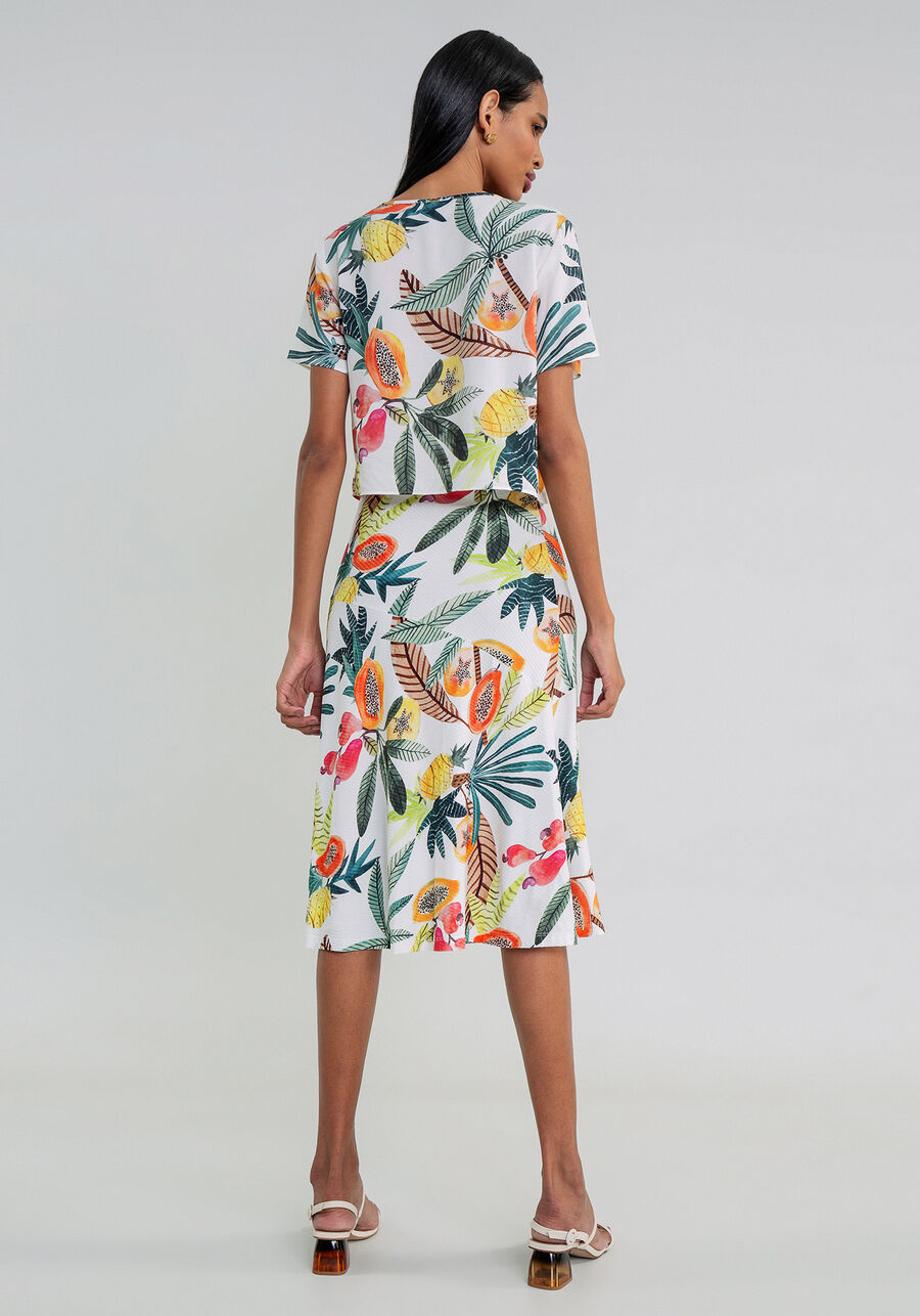 Saia Mídi Transpassada Estampa, . Saia Mídi Transpassada Estampa, , large.