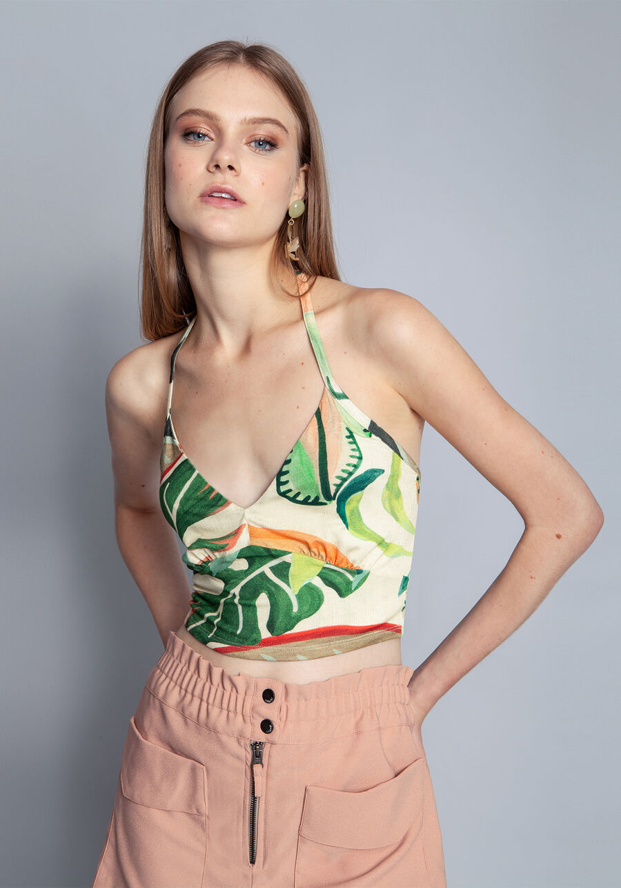Blusa Frente Única Cropped, . Blusa Frente Única Cropped, , large.