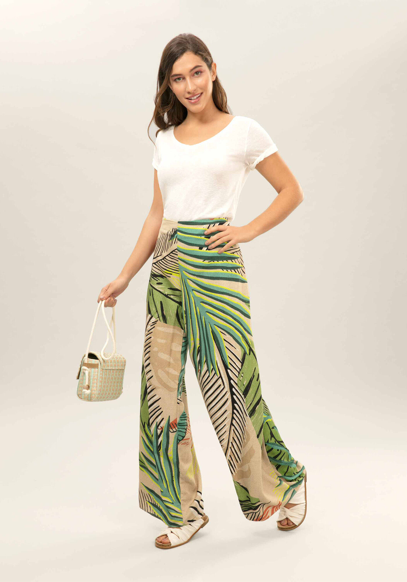 Cal&ccedil;a Pantacourt Estampa, , large.