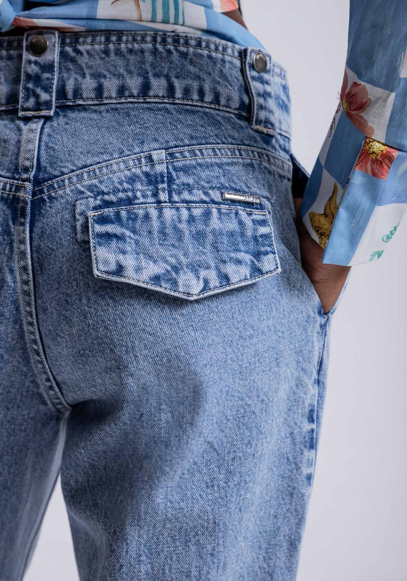 Cal&ccedil;a Jeans Cintura Super Alta, , large.