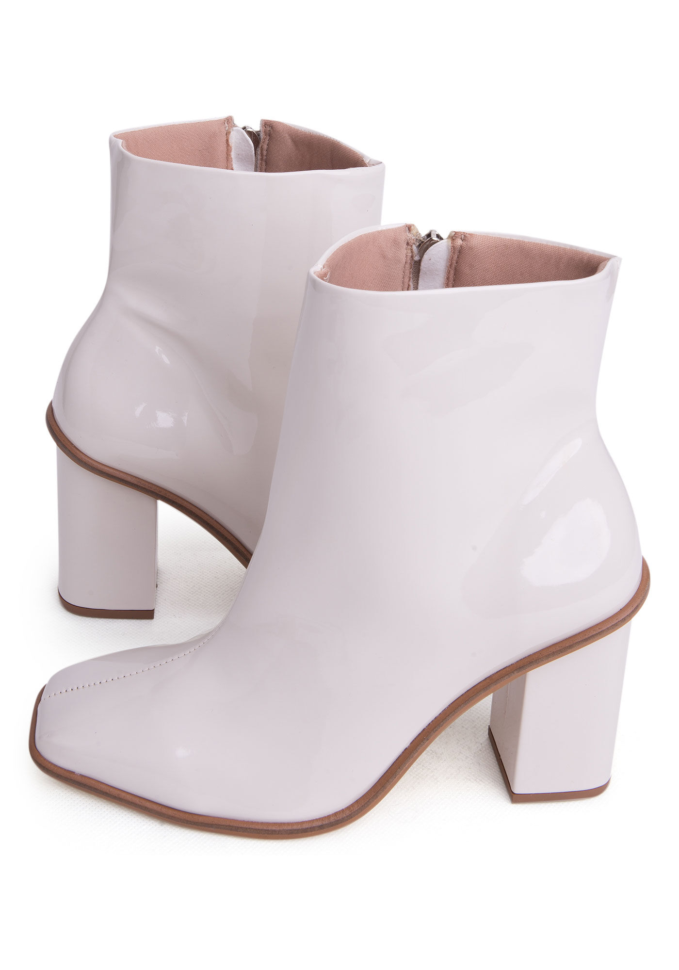 Bota de cheap vinil cano curto
