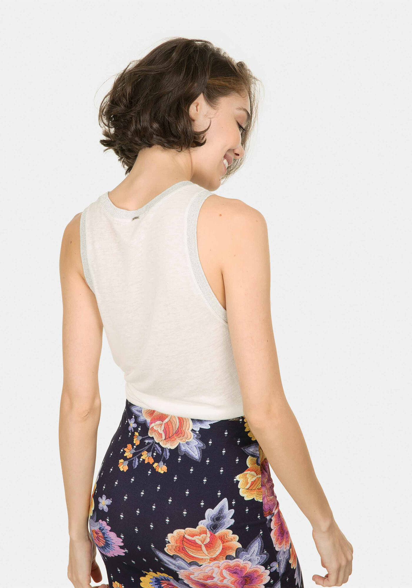 Regata Lurex Lez is More Branco Off White, , large.