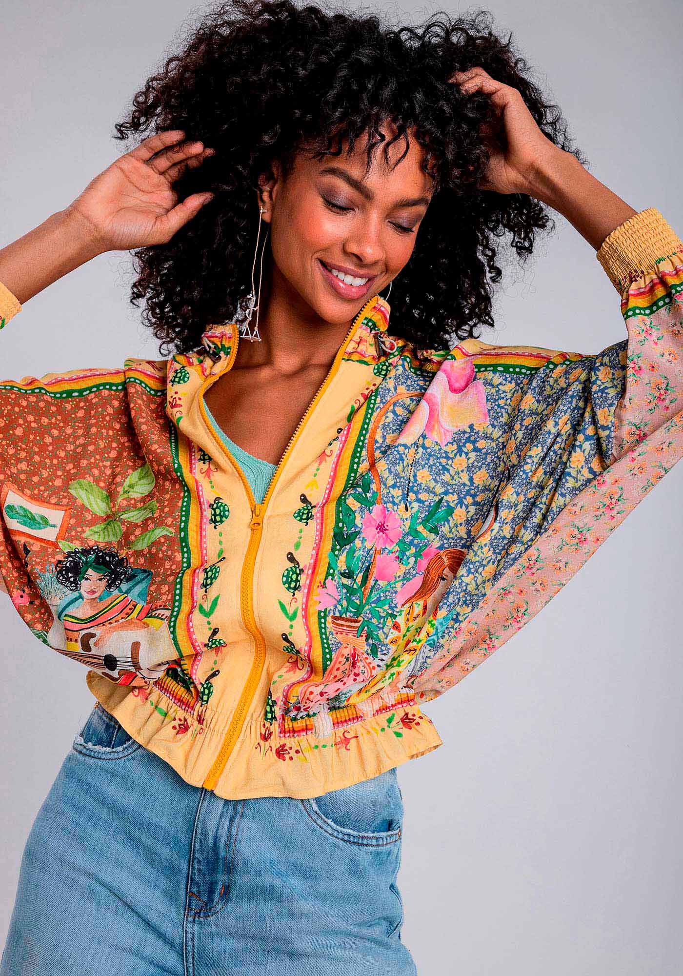 LAGUAGEM FLOR LACE HOODIE トップス laguagem FLOR LACE HOODIE トップス LAGUA GEM（ラグアジェム）の