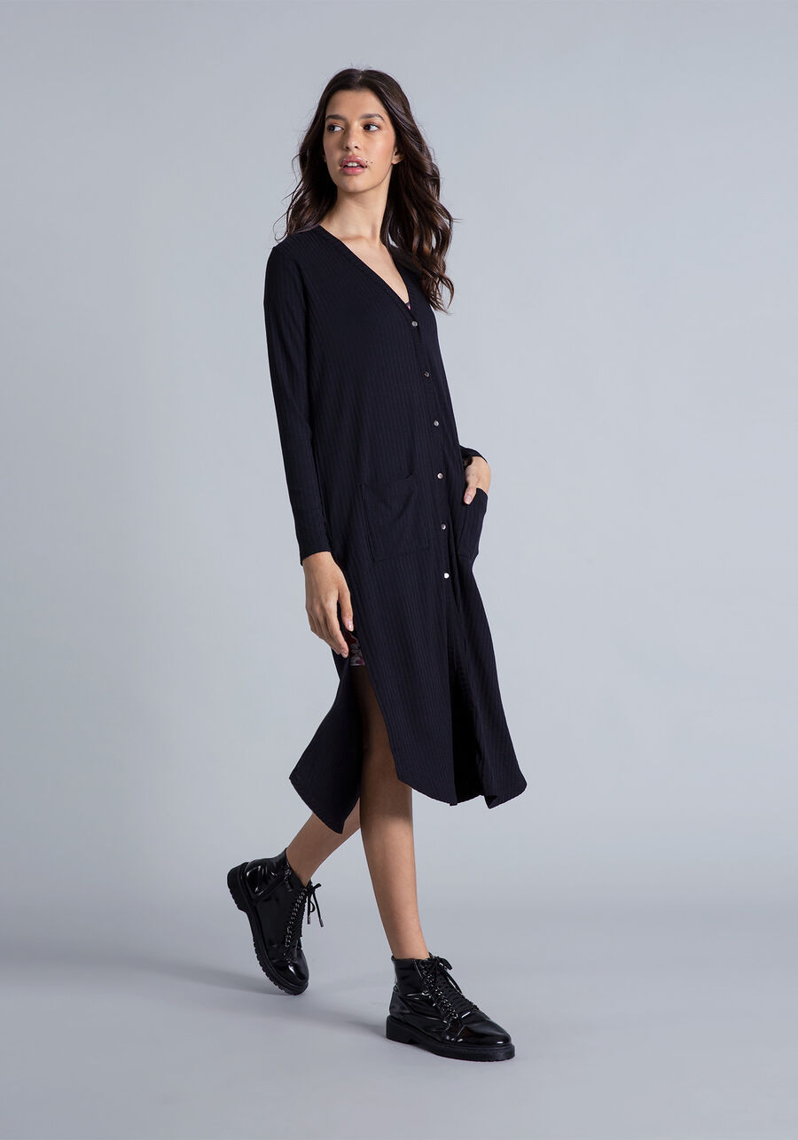 Cardigan Longo Manga Longa, . Cardigan Longo Manga Longa, , large.