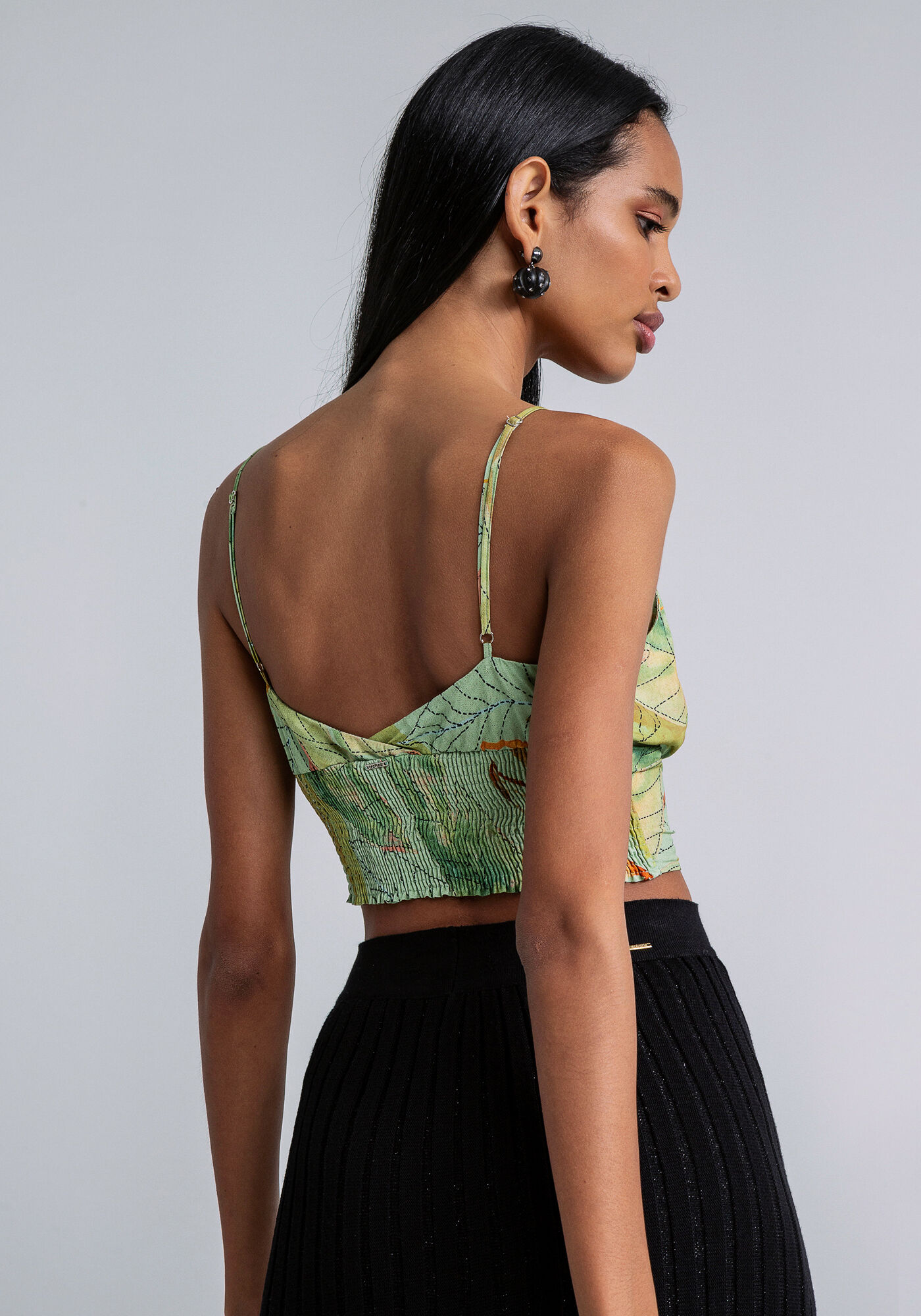 Blusa com Al&ccedil;as Cropped Amarra&ccedil;&atilde;o, SELVAGEM, large.