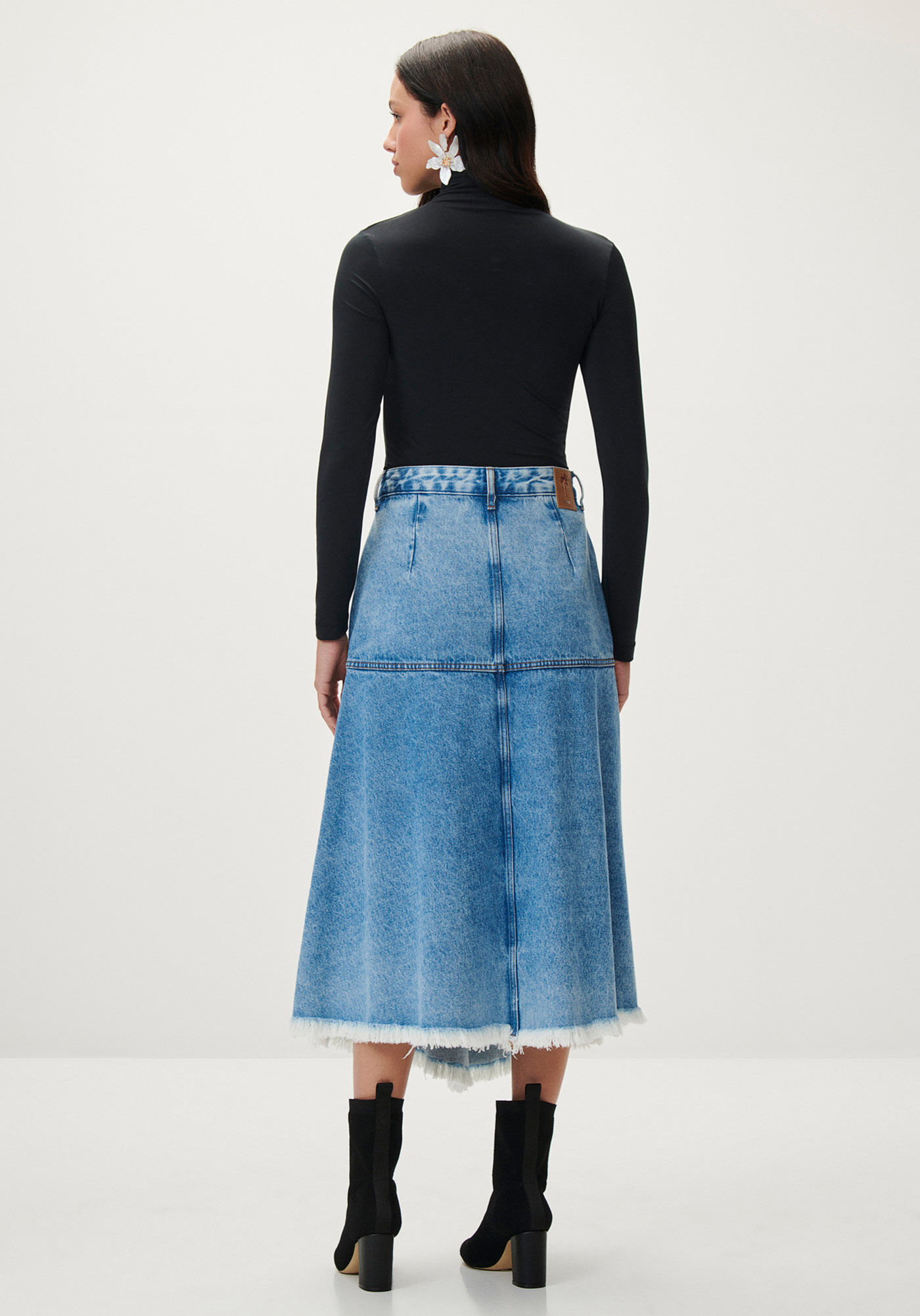 Blusa Manga Longa com Gola Alta Basic, , large.