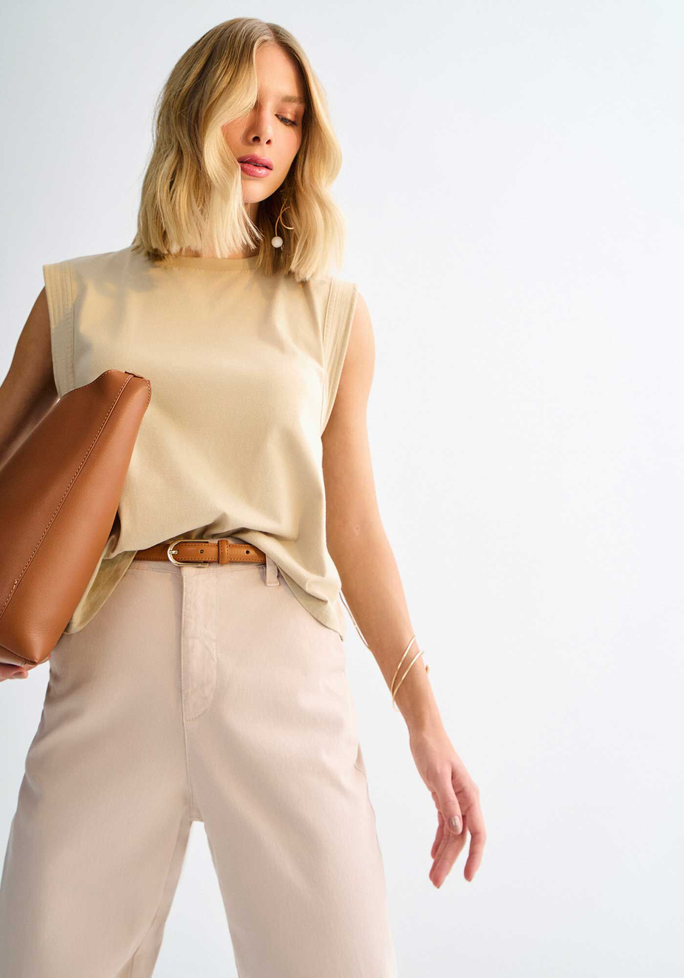 Blusa em Malha Prime Muscle Tee Basic, , large.