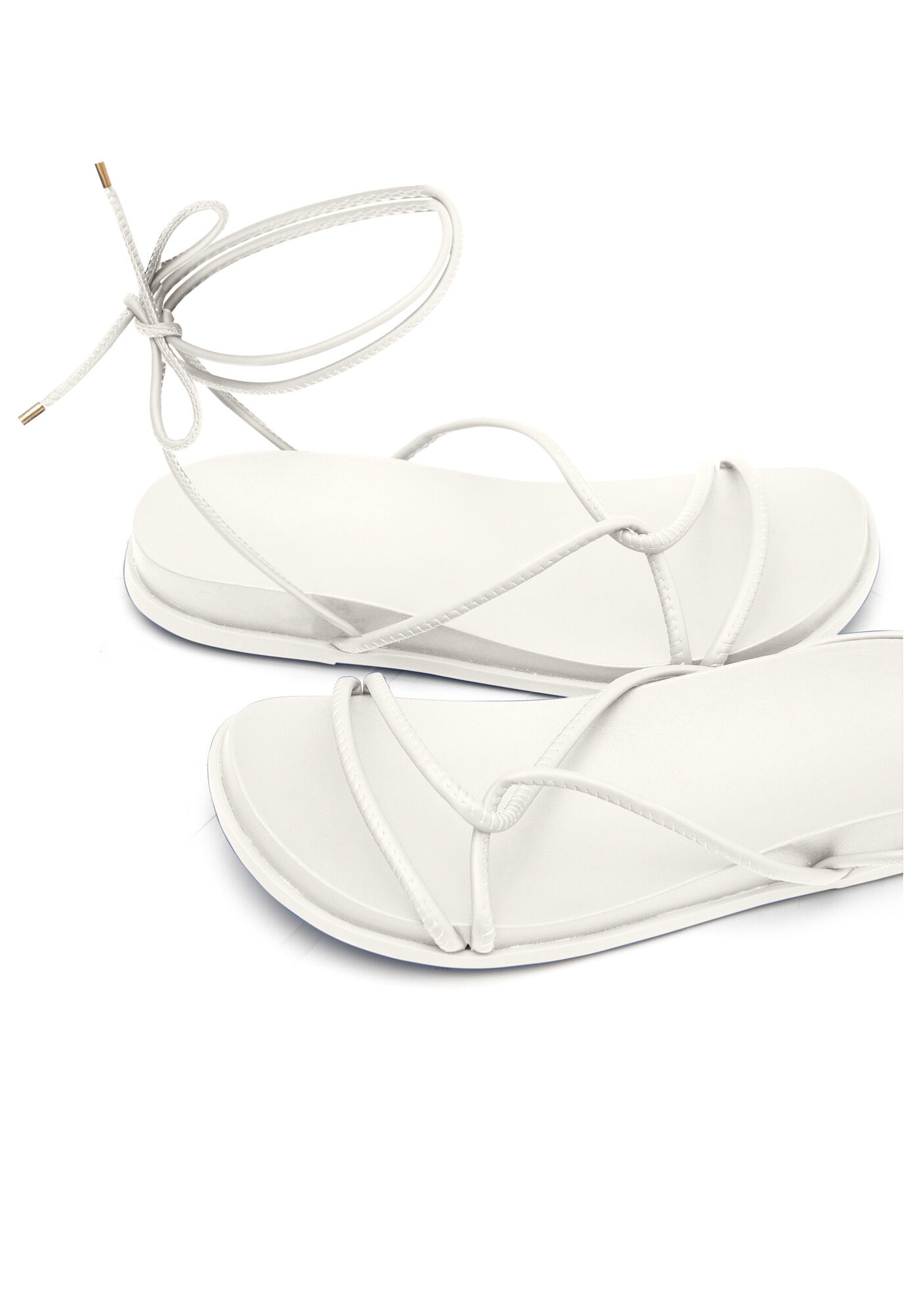 Sand&aacute;lia Papete Anat&ocirc;mica com Amarra&ccedil;&atilde;o, , large.