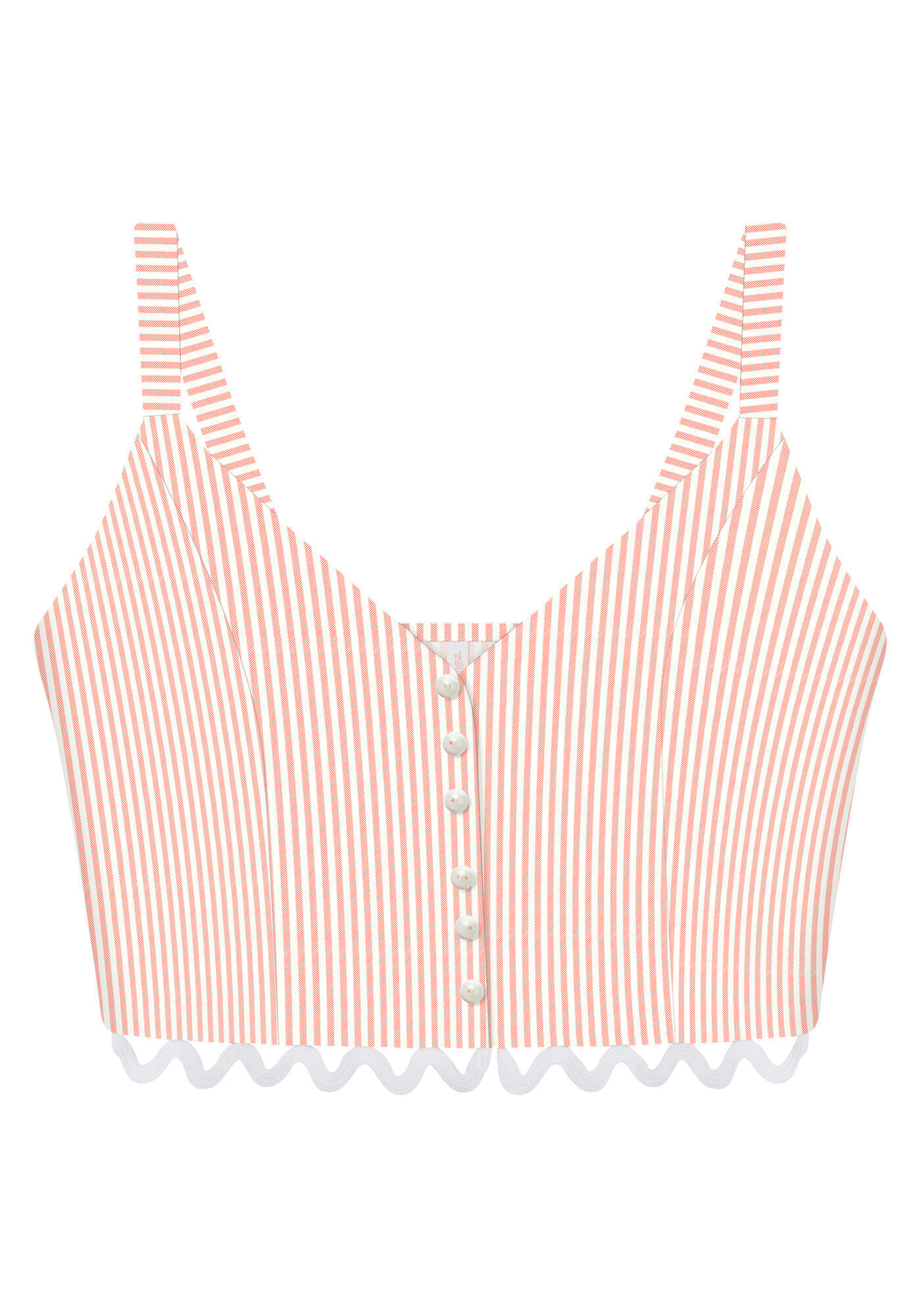 Blusa Cropped Bot&otilde;es Renda, , large.