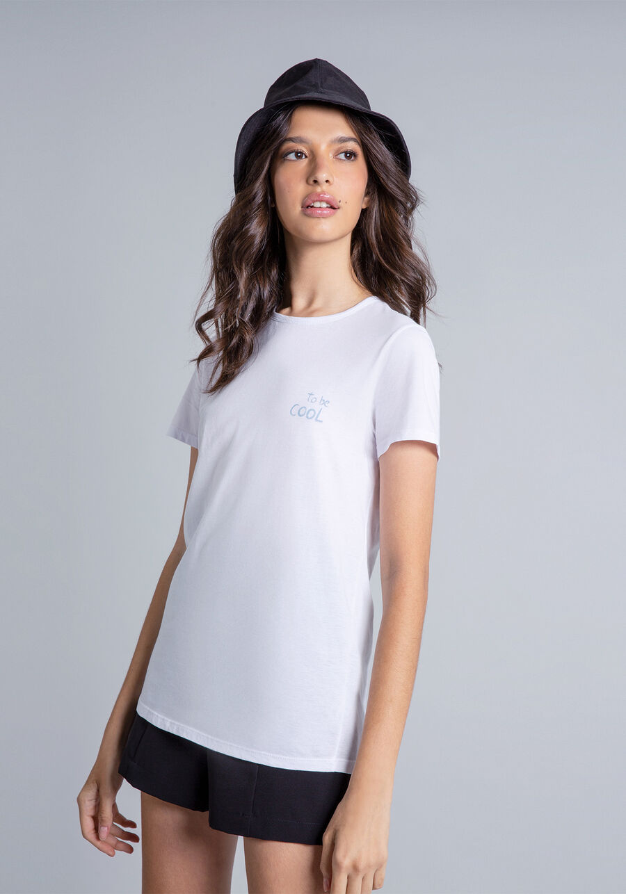 Blusa Manga Curta Estampada, . Blusa Manga Curta Estampada, , large.